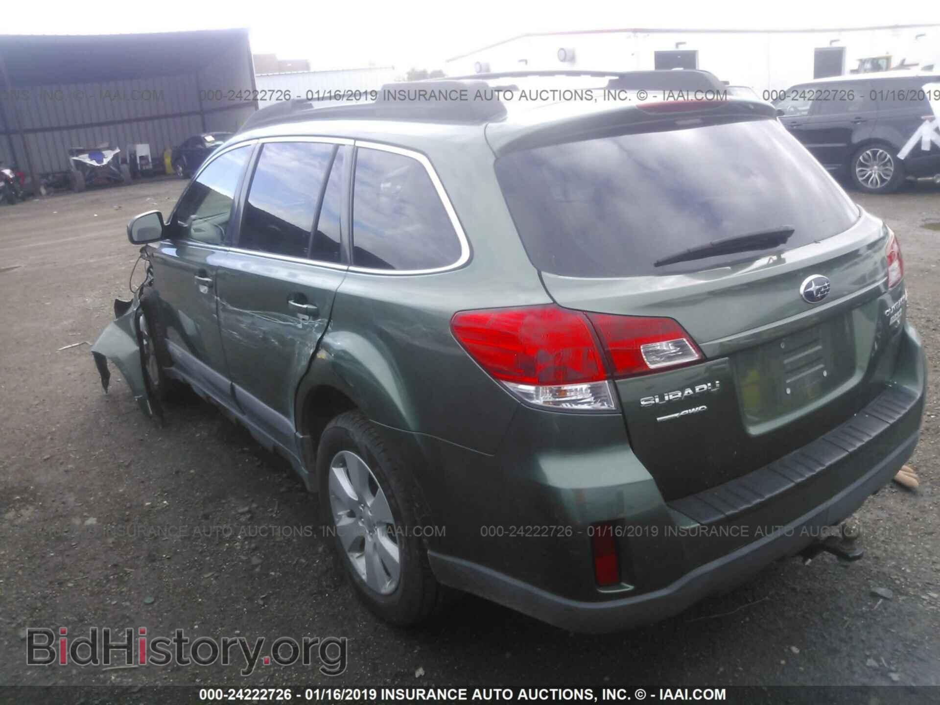 2010 SUBARU OUTBACK - VIN: 4S4BRBBC0A3328483 - Фото 3