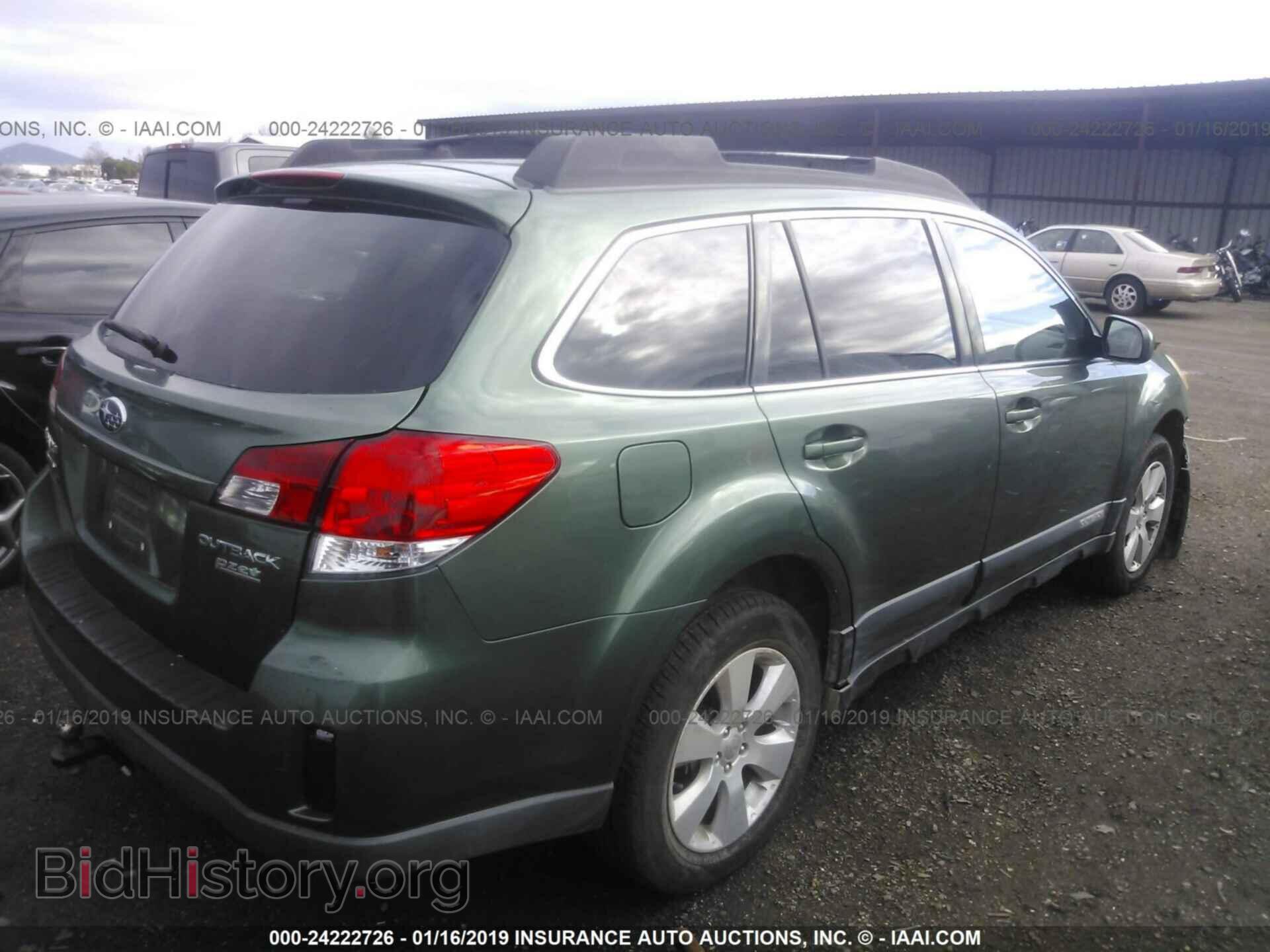 2010 SUBARU OUTBACK - VIN: 4S4BRBBC0A3328483 - Фото 4