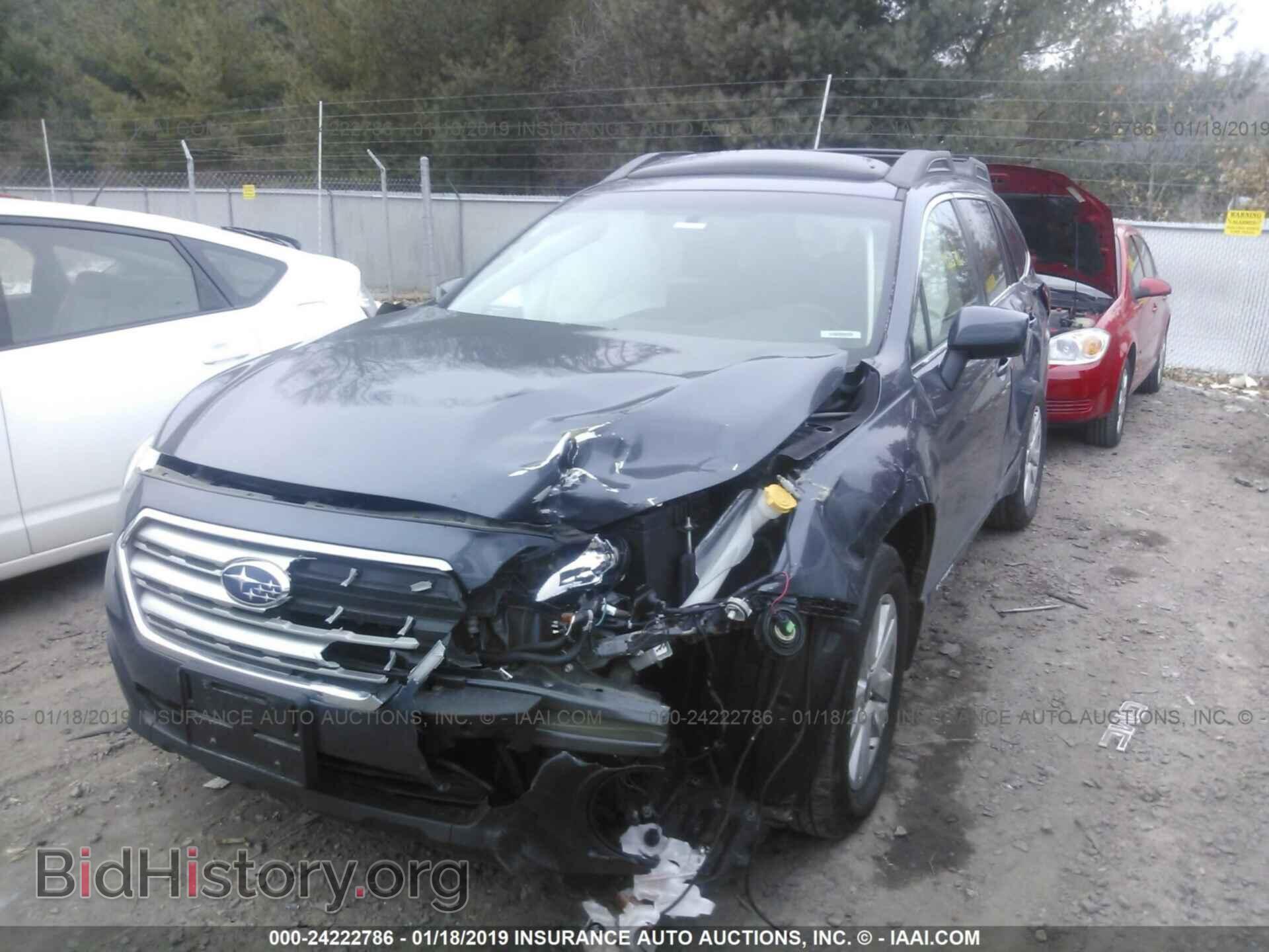 2017 SUBARU OUTBACK - VIN: 4S4BSADC0H3246047 - Фото 2