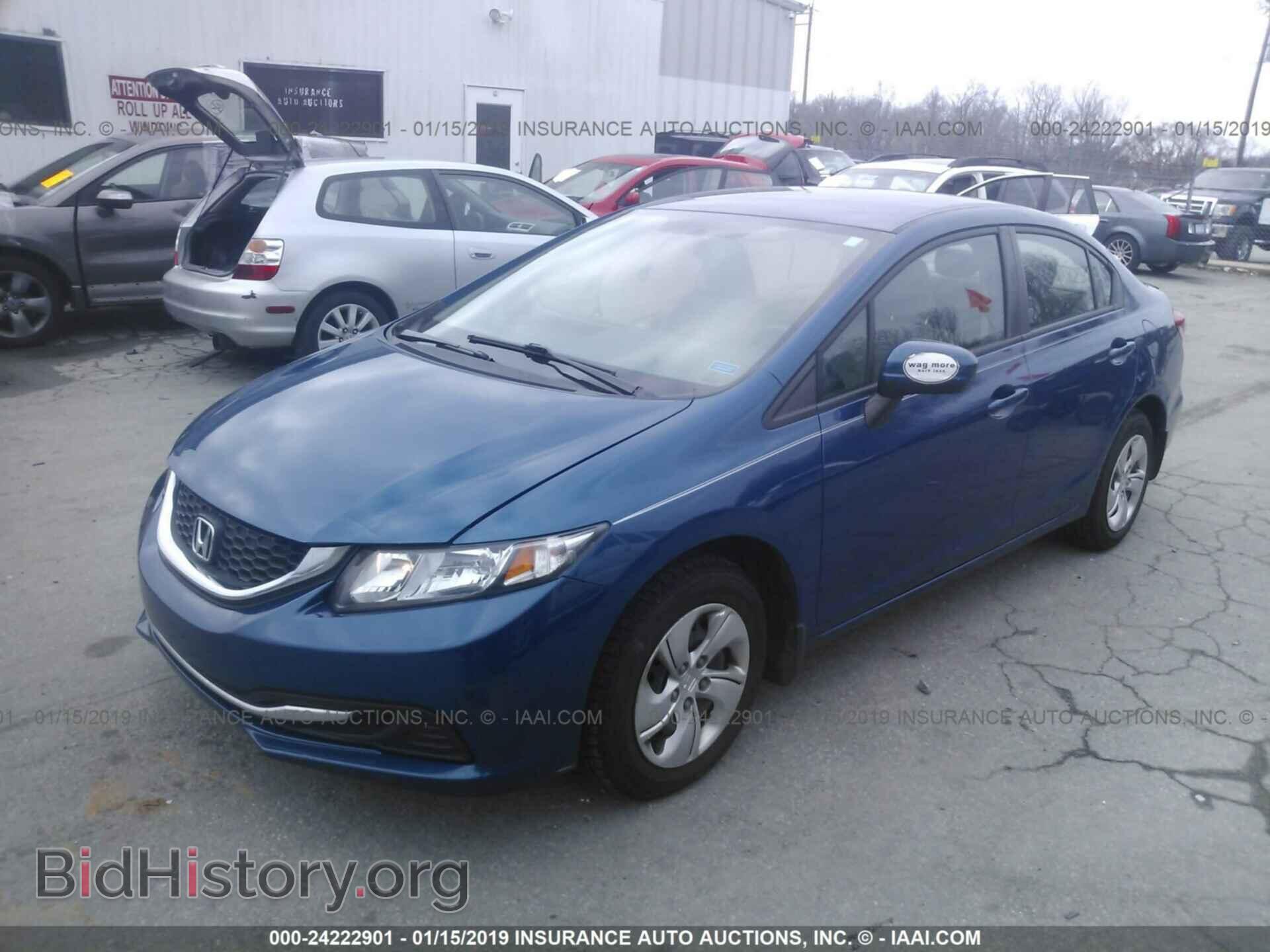 2014 HONDA CIVIC - VIN: 19XFB2F53EE031597 - Фото 2