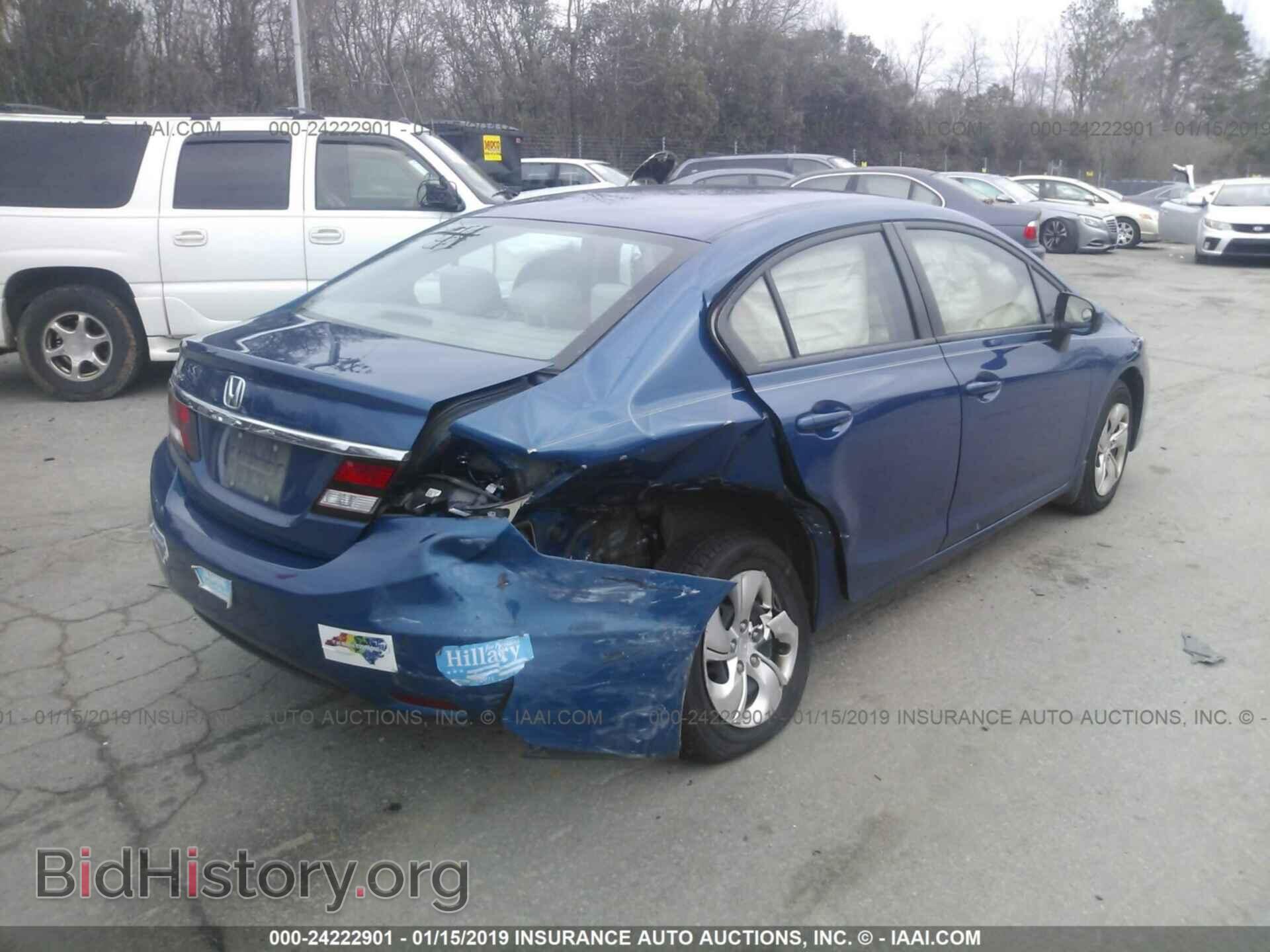 2014 HONDA CIVIC - VIN: 19XFB2F53EE031597 - Фото 4