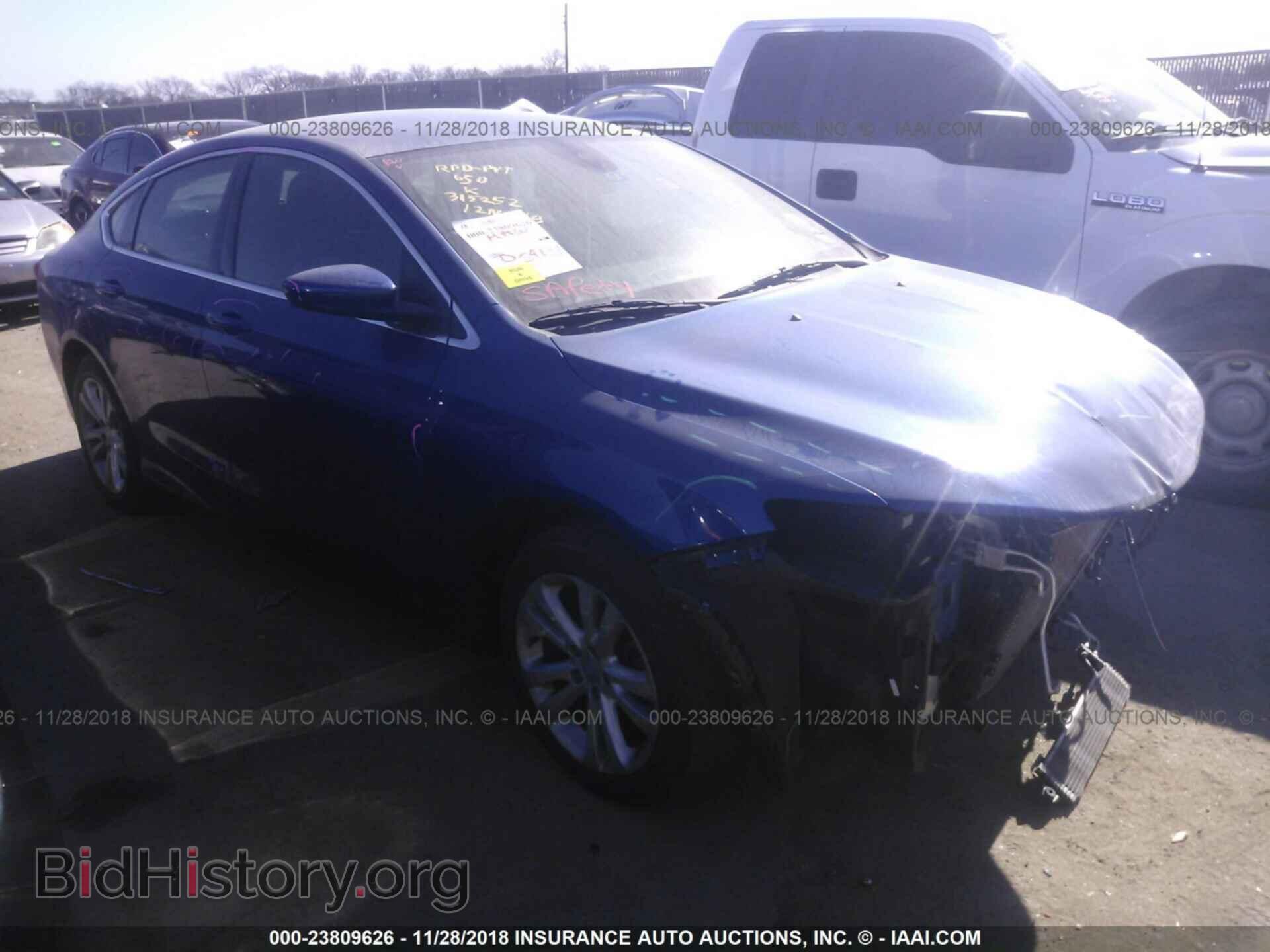 Photo 1C3CCCABXFN687168 - CHRYSLER 200 2015