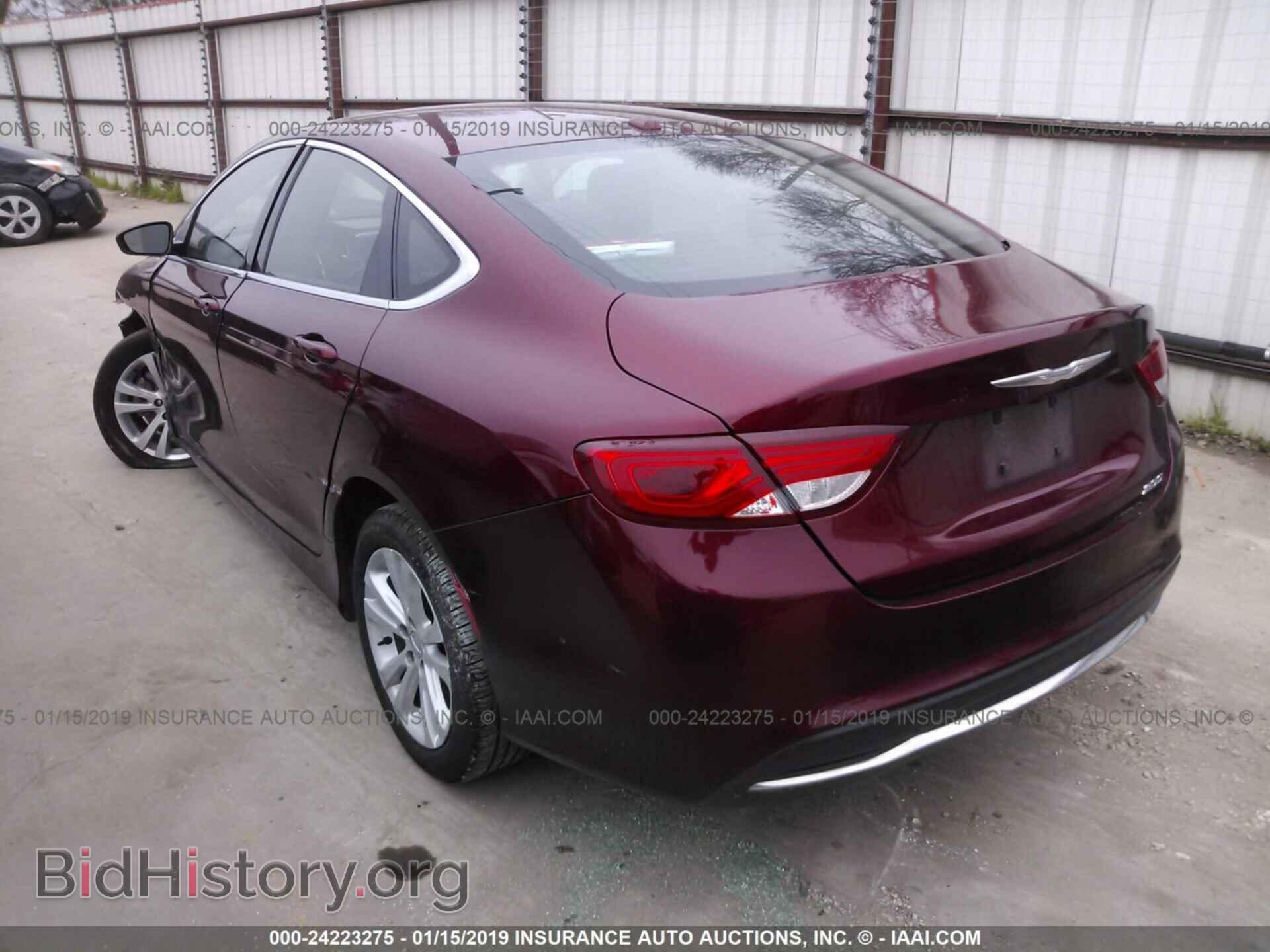 2016 CHRYSLER 200 - VIN: 1C3CCCAB0GN125426 - Фото 3