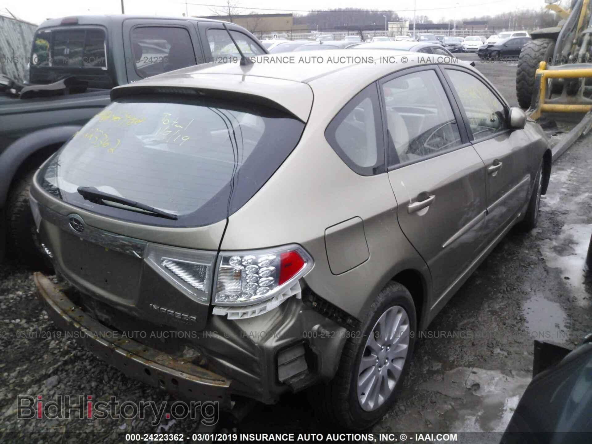 2008 SUBARU IMPREZA - VIN: JF1GH61678H828742 - Фото 4