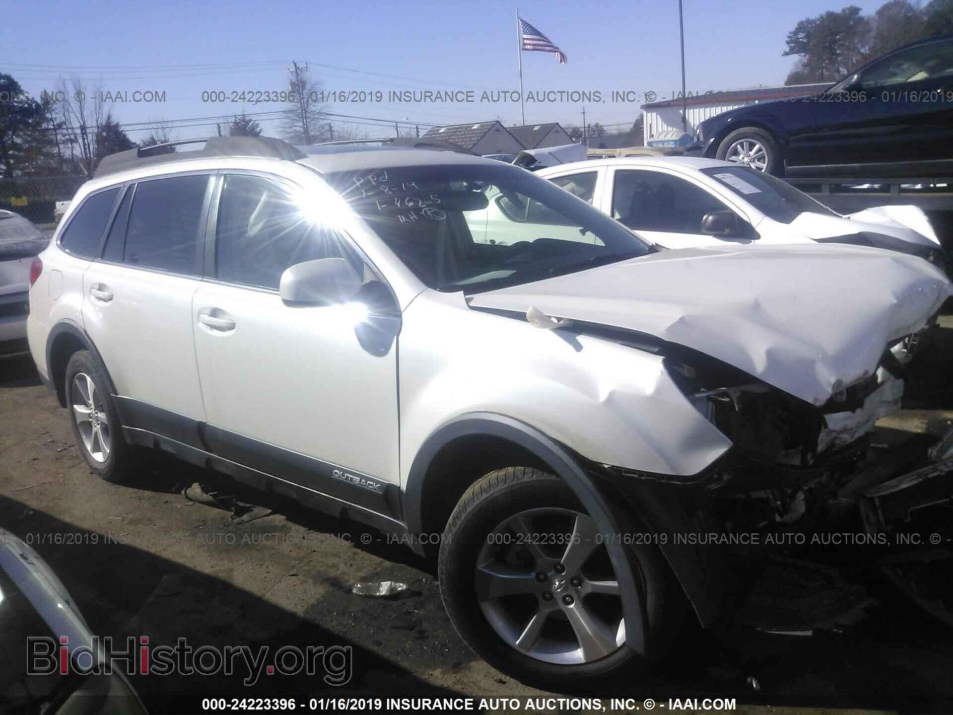 Фотография 4S4BRCLC6E3307695 - SUBARU OUTBACK 2014