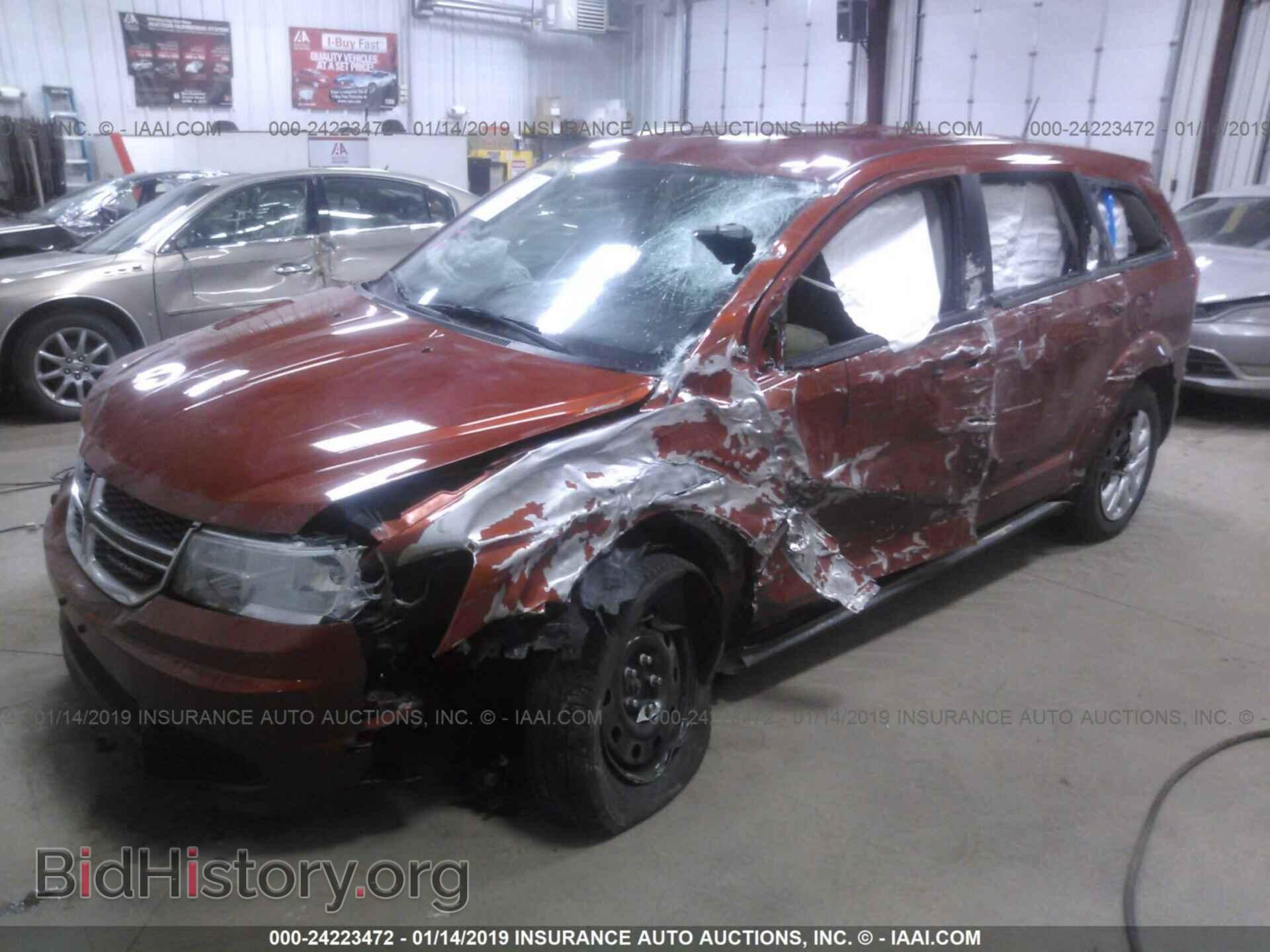 2014 DODGE JOURNEY - VIN: 3C4PDCAB5ET163757 - Фото 2
