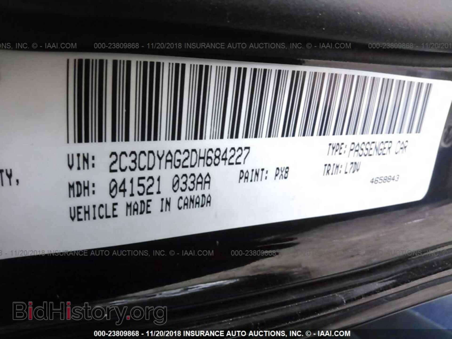 2013 DODGE CHALLENGER - VIN: 2C3CDYAG2DH684227 - Photo 9