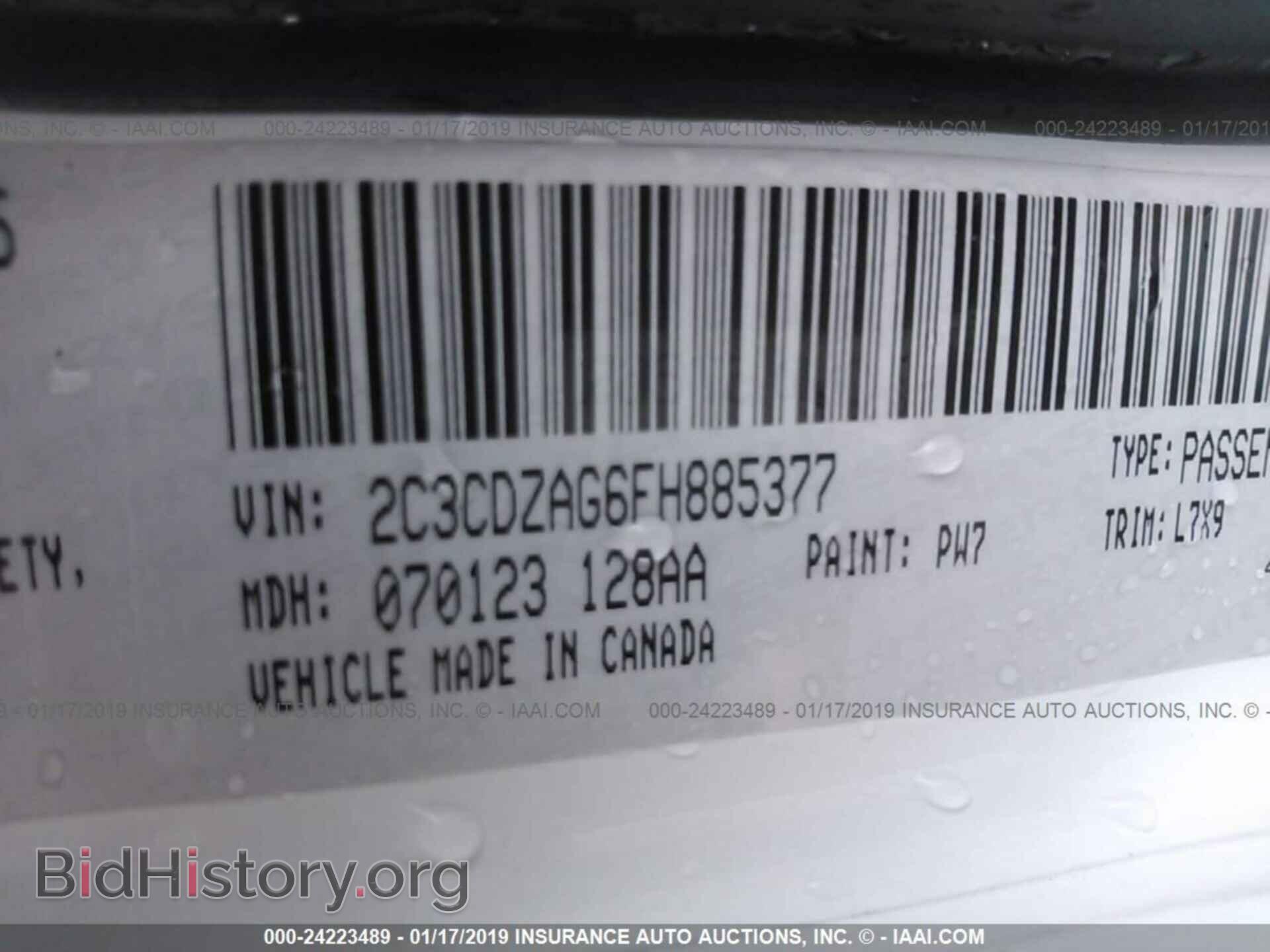 2015 DODGE CHALLENGER - VIN: 2C3CDZAG6FH885377 - Photo 9