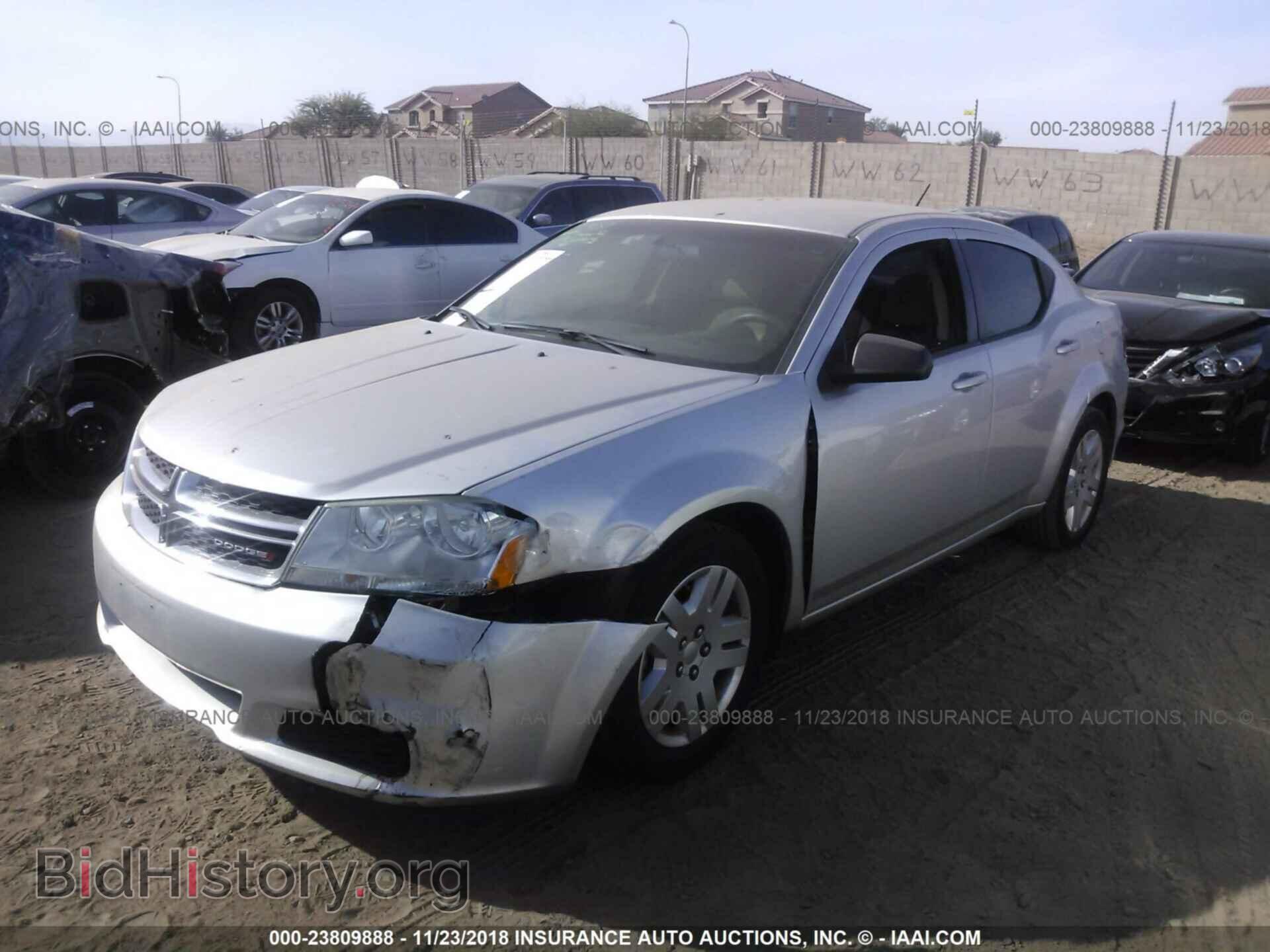 2012 DODGE AVENGER - VIN: 1C3CDZAB3CN220203 - Photo 2