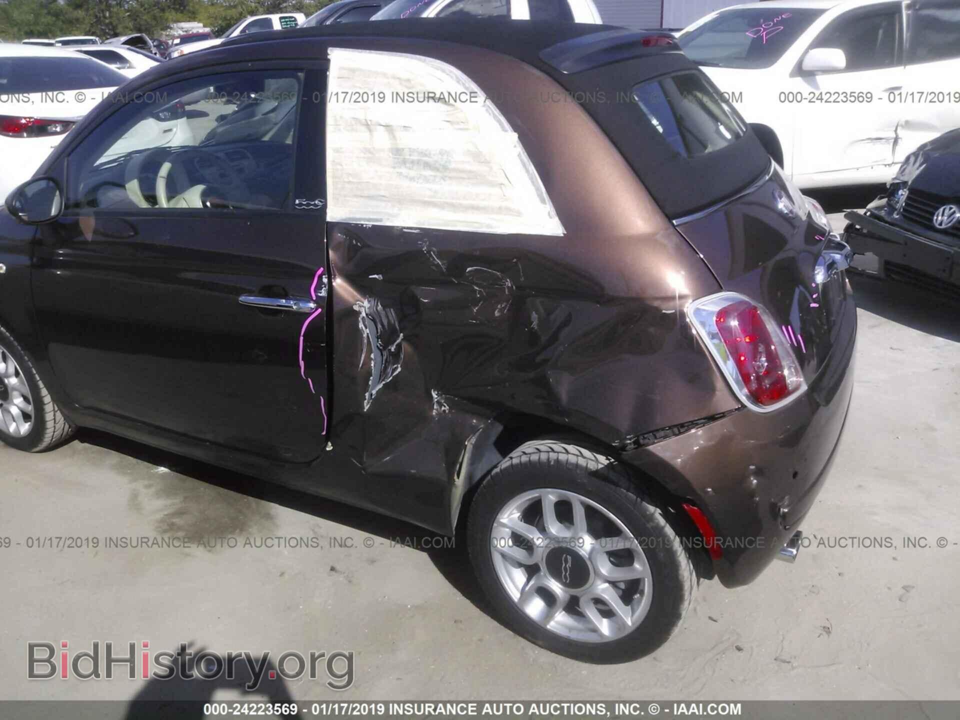 2013 FIAT 500 - VIN: 3C3CFFDR2DT534962 - Фото 6