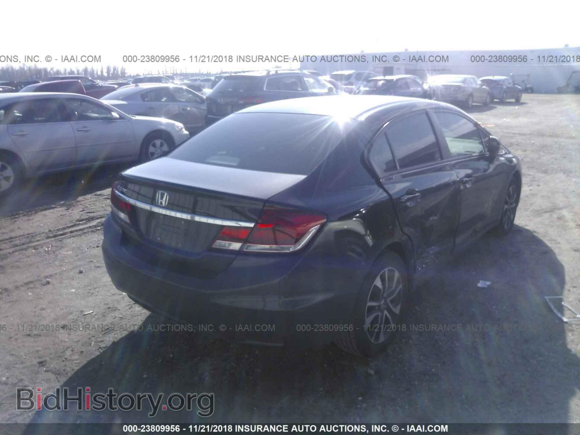 2014 HONDA CIVIC - VIN: 2HGFB2F83EH555610 - Фото 4