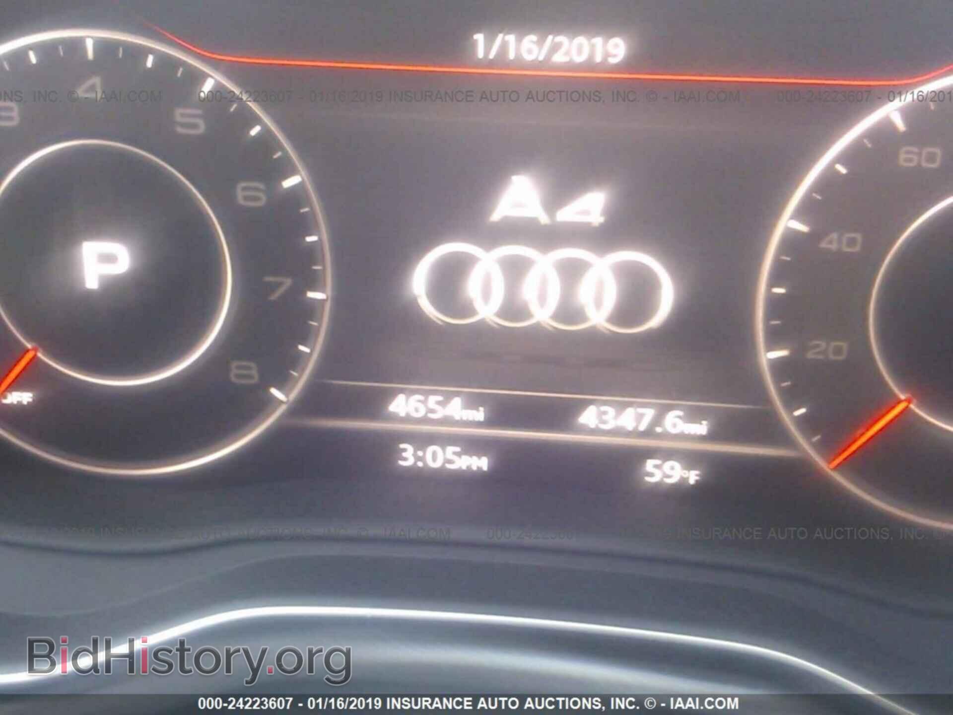 2018 AUDI A4 - VIN: WAUKMAF49JN015966 - Фото 7