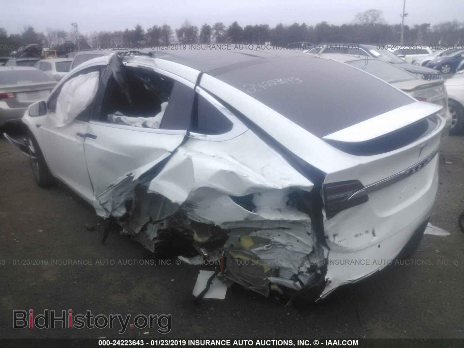 2018 TESLA MODEL X - VIN: 5YJXCAE23JF100912 - Фото 3