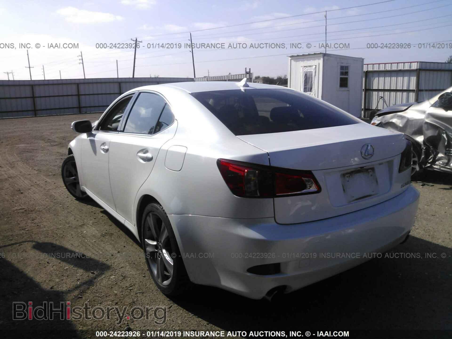 2012 LEXUS IS - VIN: JTHBF5C21C5181326 - Фото 3