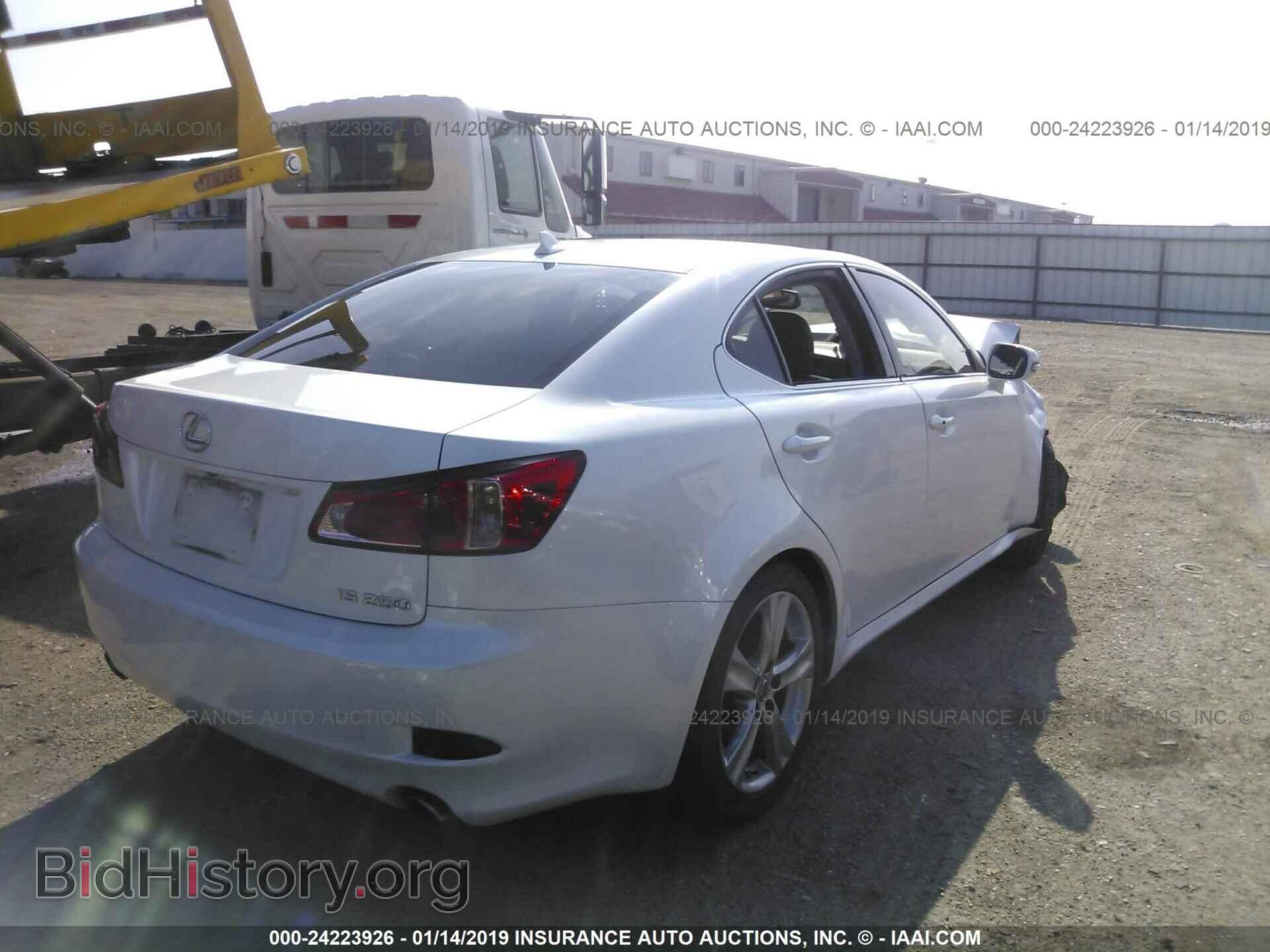 2012 LEXUS IS - VIN: JTHBF5C21C5181326 - Фото 4