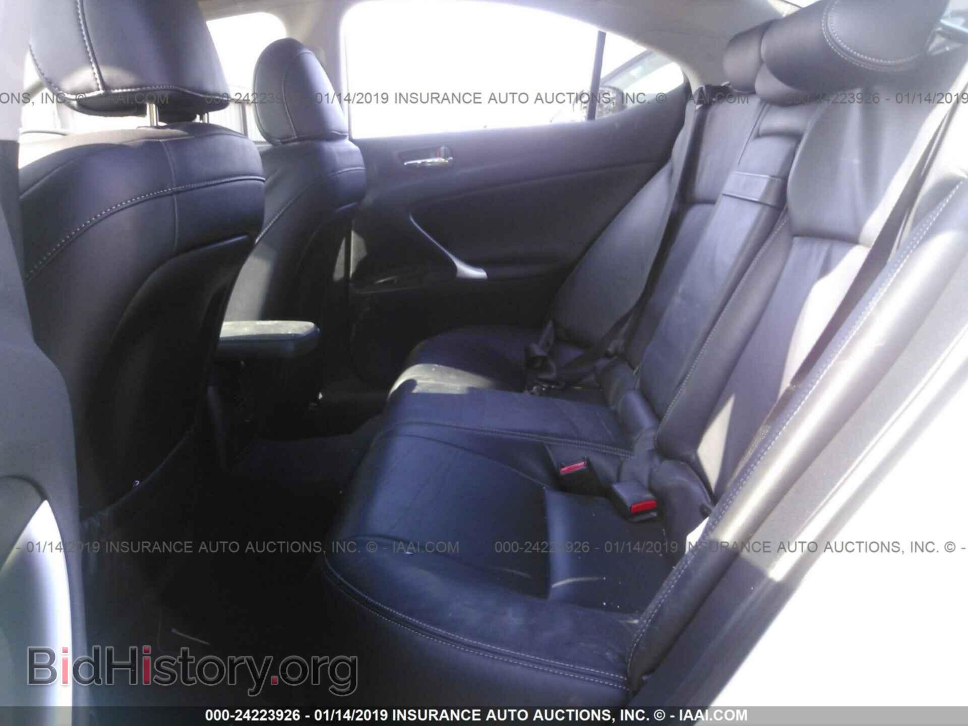 2012 LEXUS IS - VIN: JTHBF5C21C5181326 - Фото 8