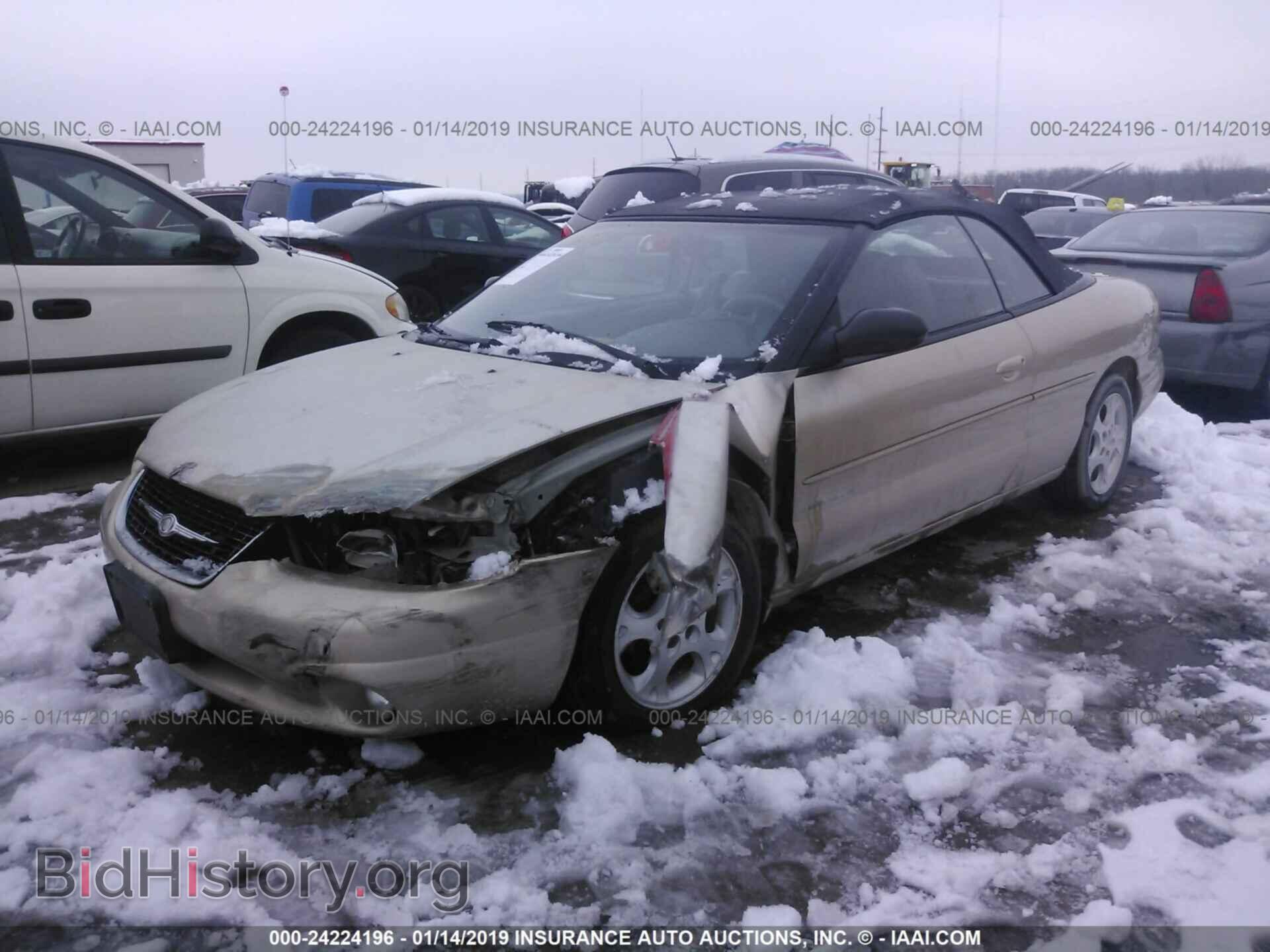 2000 CHRYSLER SEBRING - VIN: 3C3EL55H9YT249666 - Фото 2