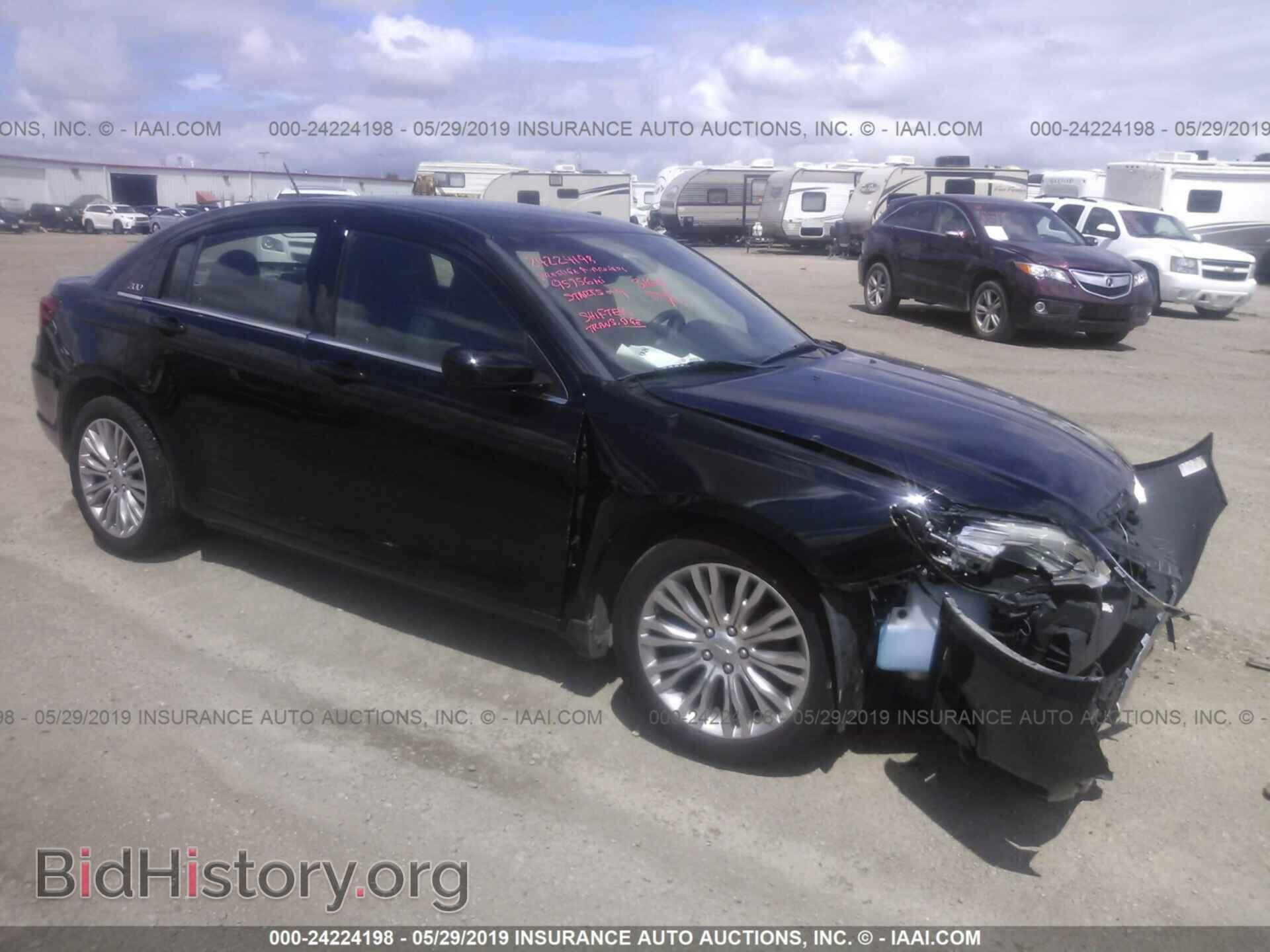 Фотография 1C3CCBAB3CN262607 - CHRYSLER 200 2012