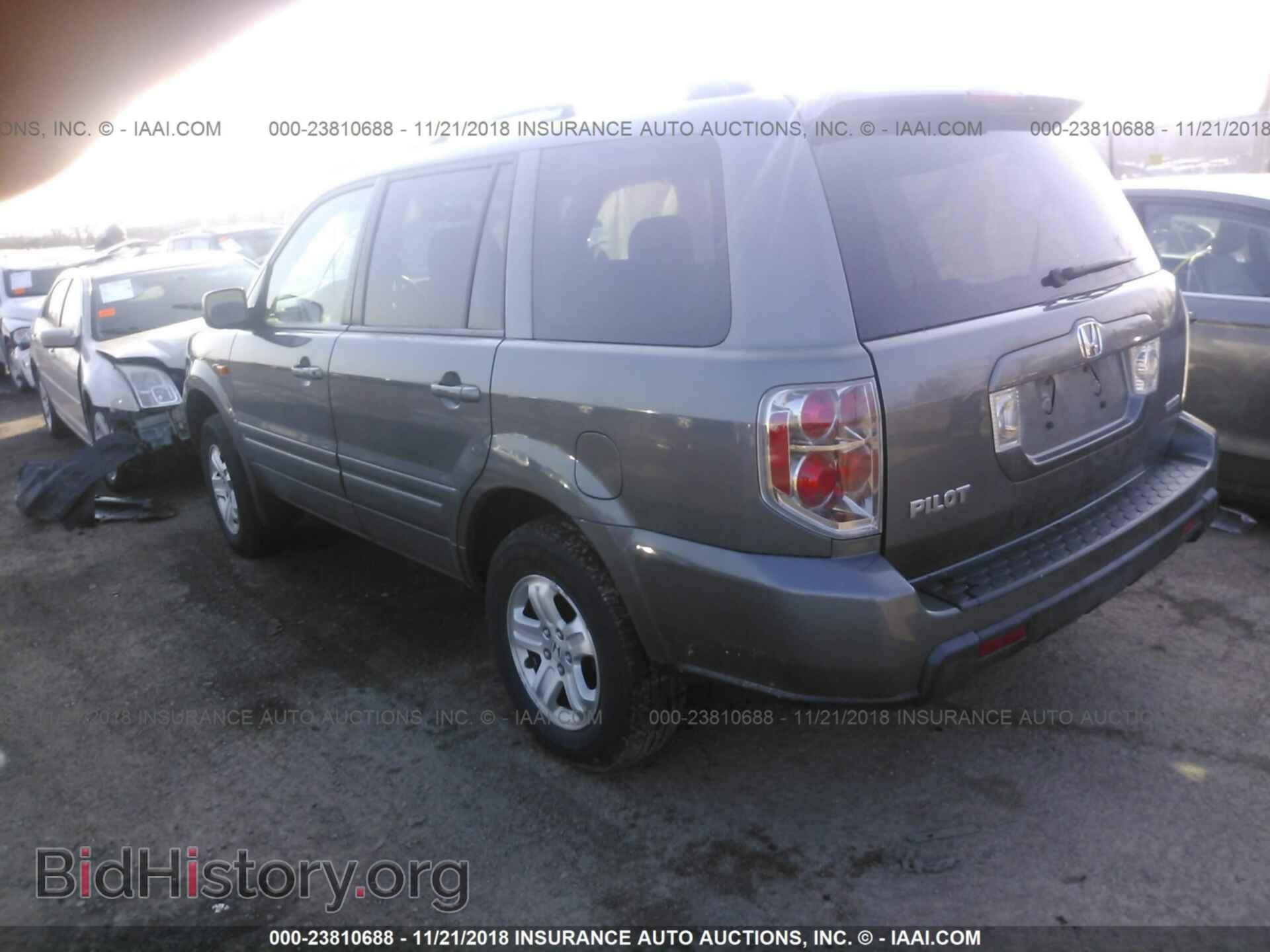2008 HONDA PILOT - VIN: 5FNYF18258B019623 - Фото 3