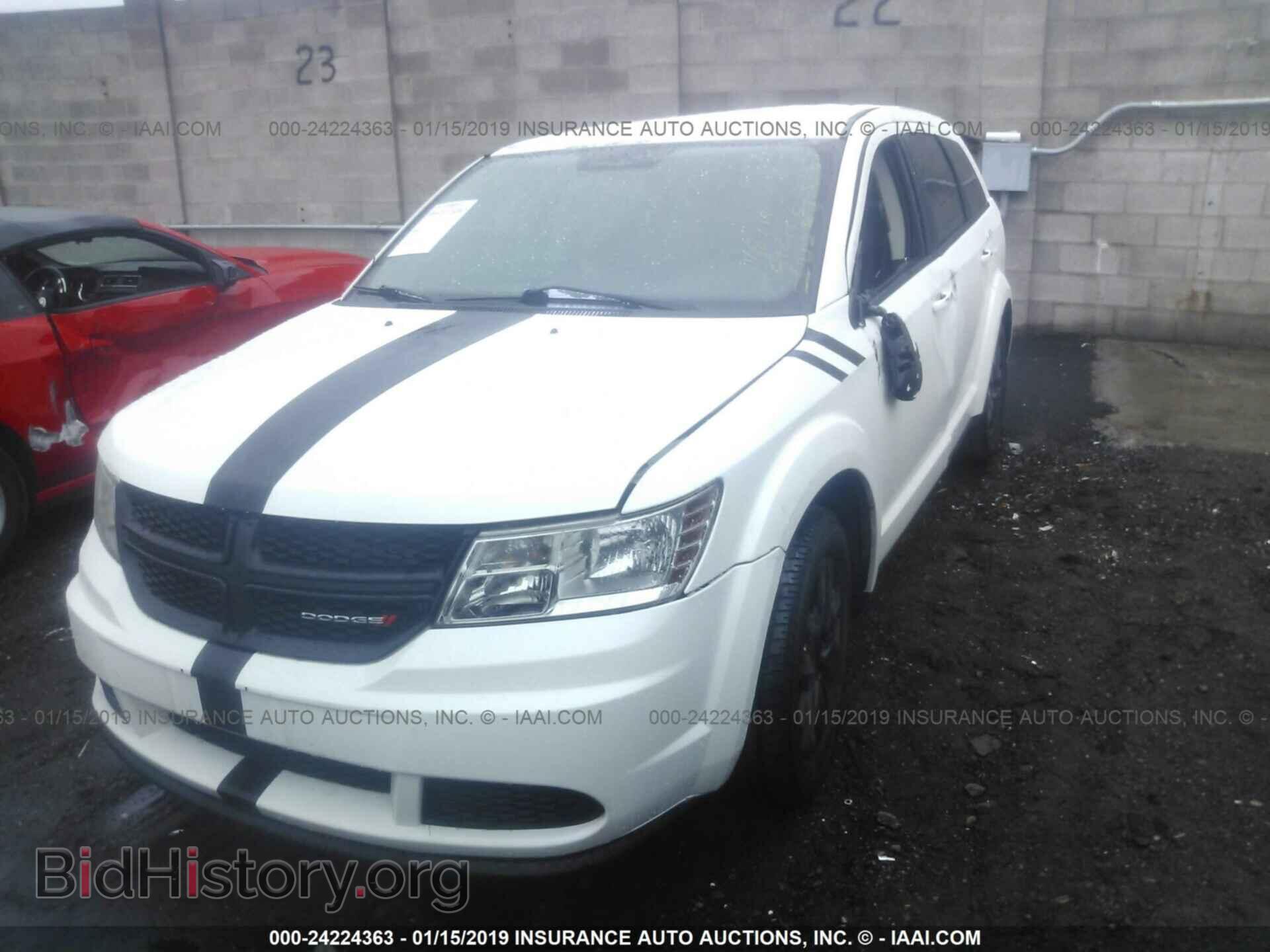 2014 DODGE JOURNEY - VIN: 3C4PDCAB8ET181797 - Фото 2
