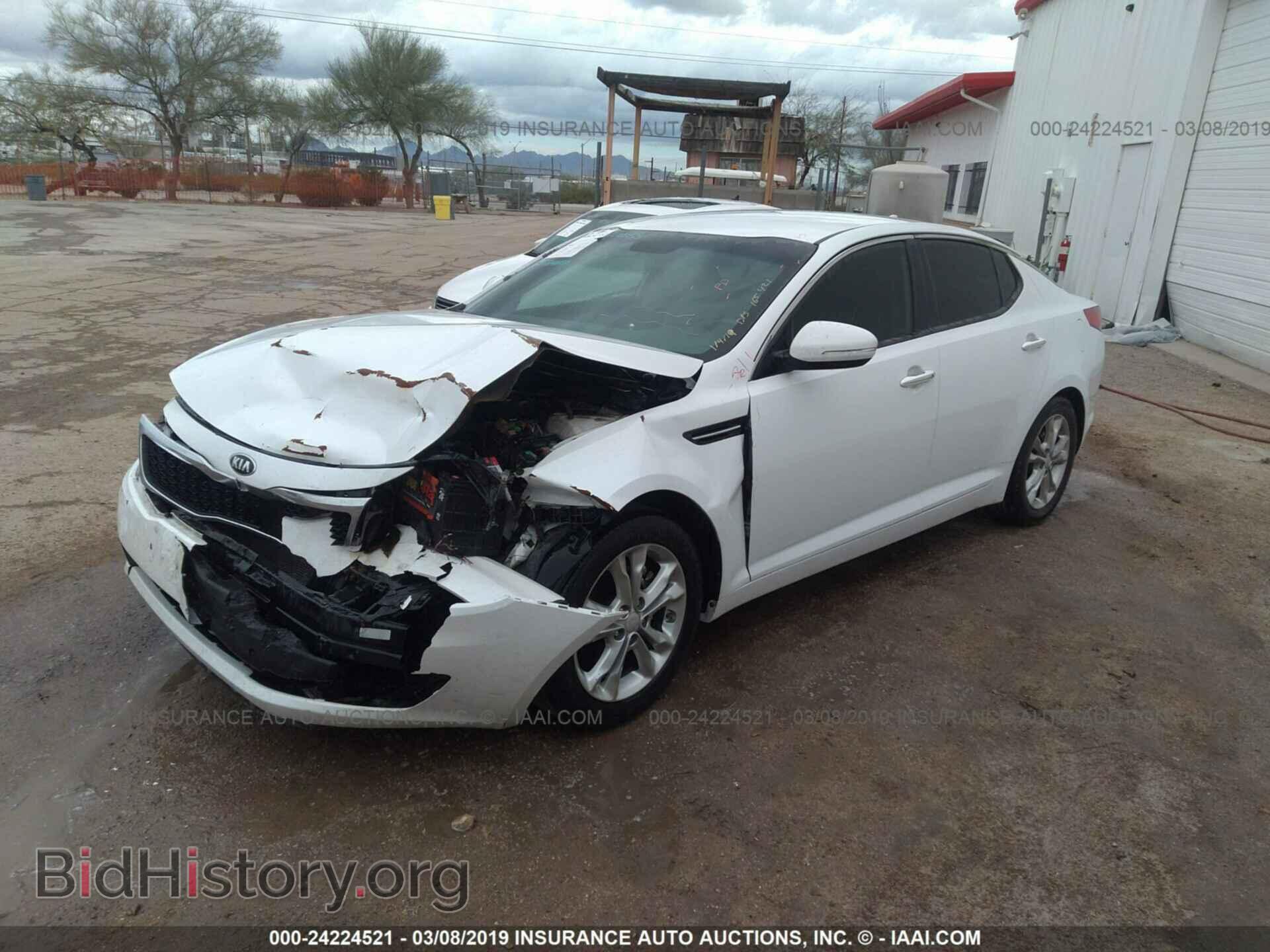 2013 KIA OPTIMA - VIN: 5XXGN4A73DG165421 - Фото 2