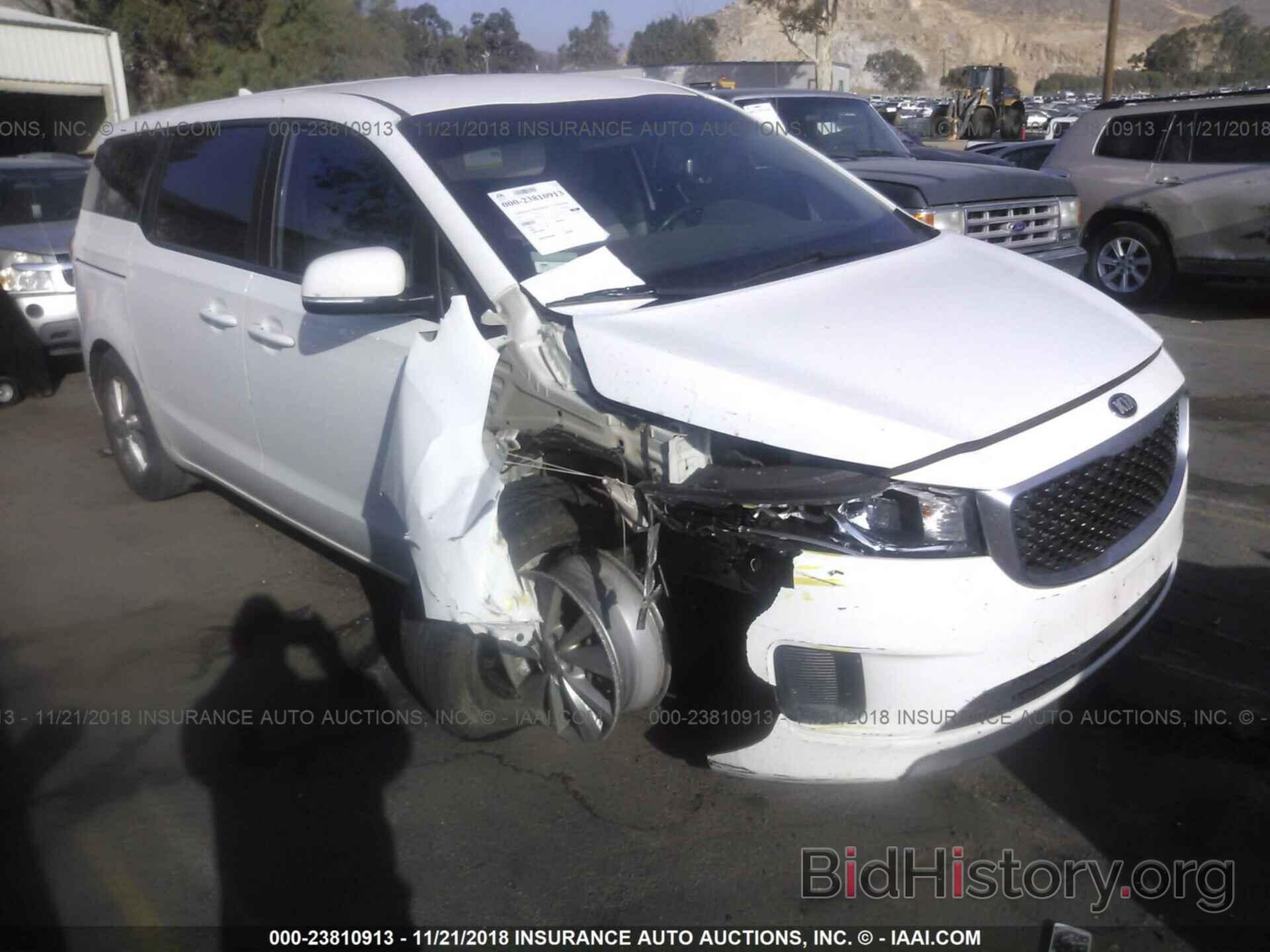 Photo KNDMA5C1XF6026272 - KIA SEDONA 2015