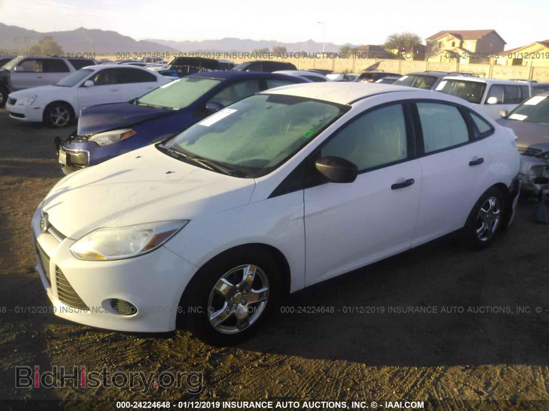 2014 FORD FOCUS - VIN: 1FADP3E22EL341646 - Фото 2