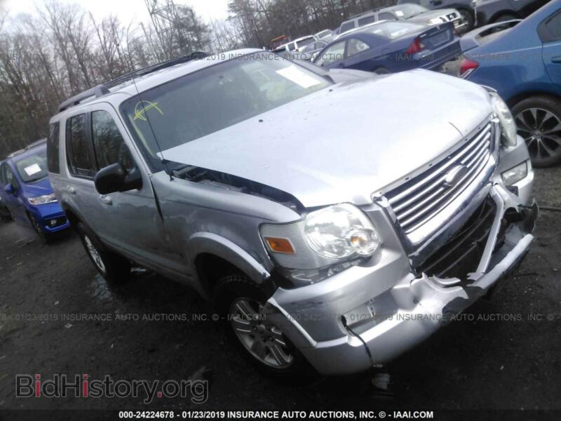 2010 Ford EXPLORER (VIN 1FMEU7DE0AUA61198) — фото 1 из 10, IAAI, повреждение: левая передняя часть