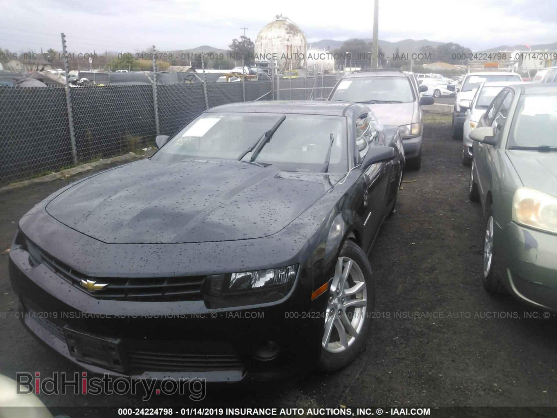2014 CHEVROLET CAMARO - VIN: 2G1FB1E3XE9238537 - Фото 2