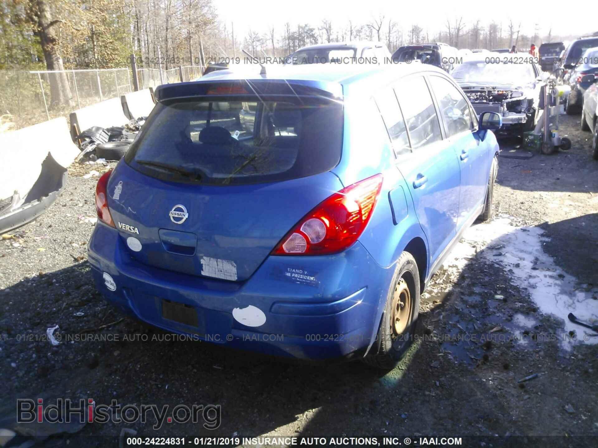 2009 NISSAN VERSA - VIN: 3N1BC13E39L382217 - Фото 4