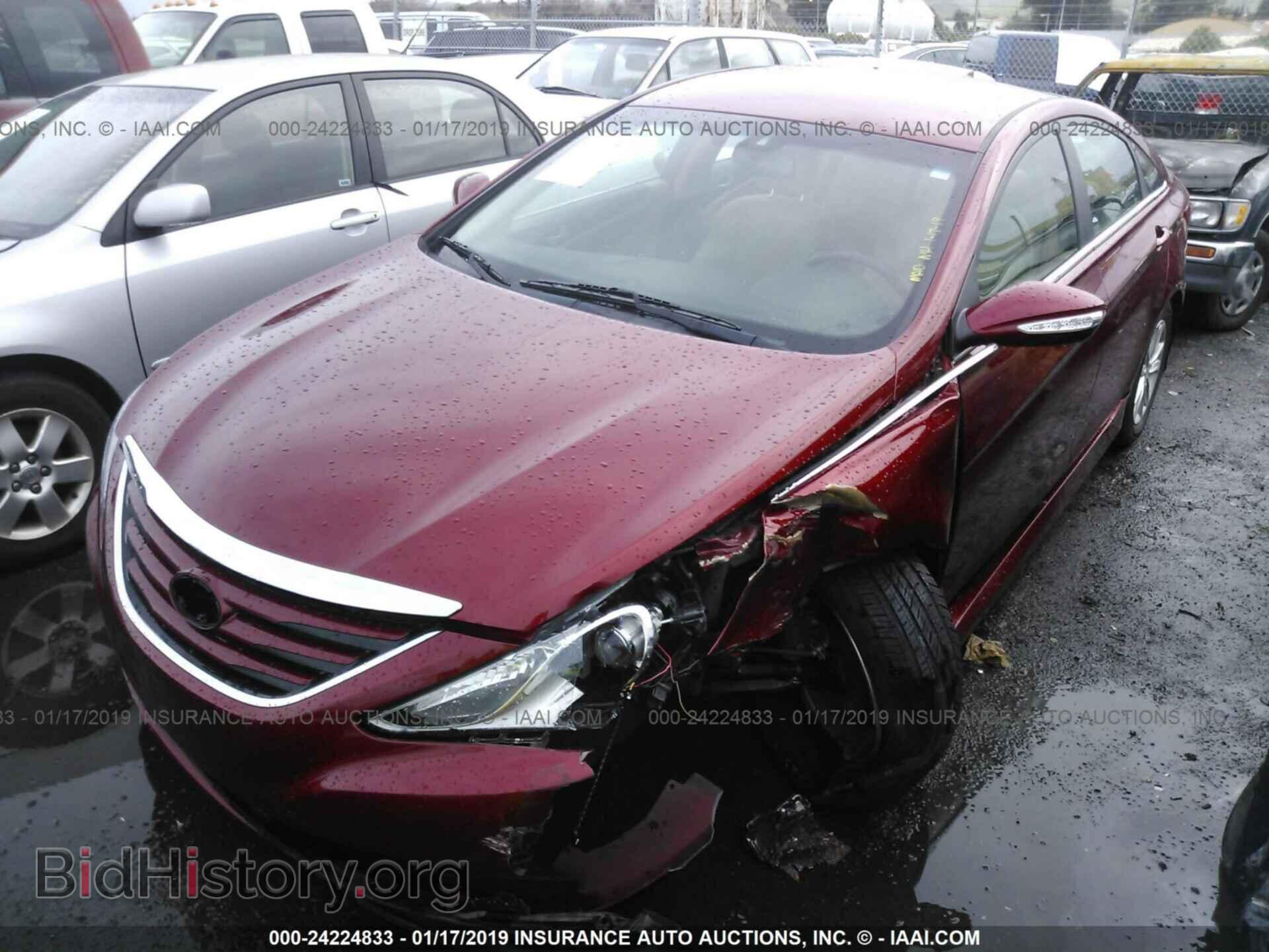 2014 HYUNDAI SONATA - VIN: 5NPEB4AC9EH930277 - Фото 2