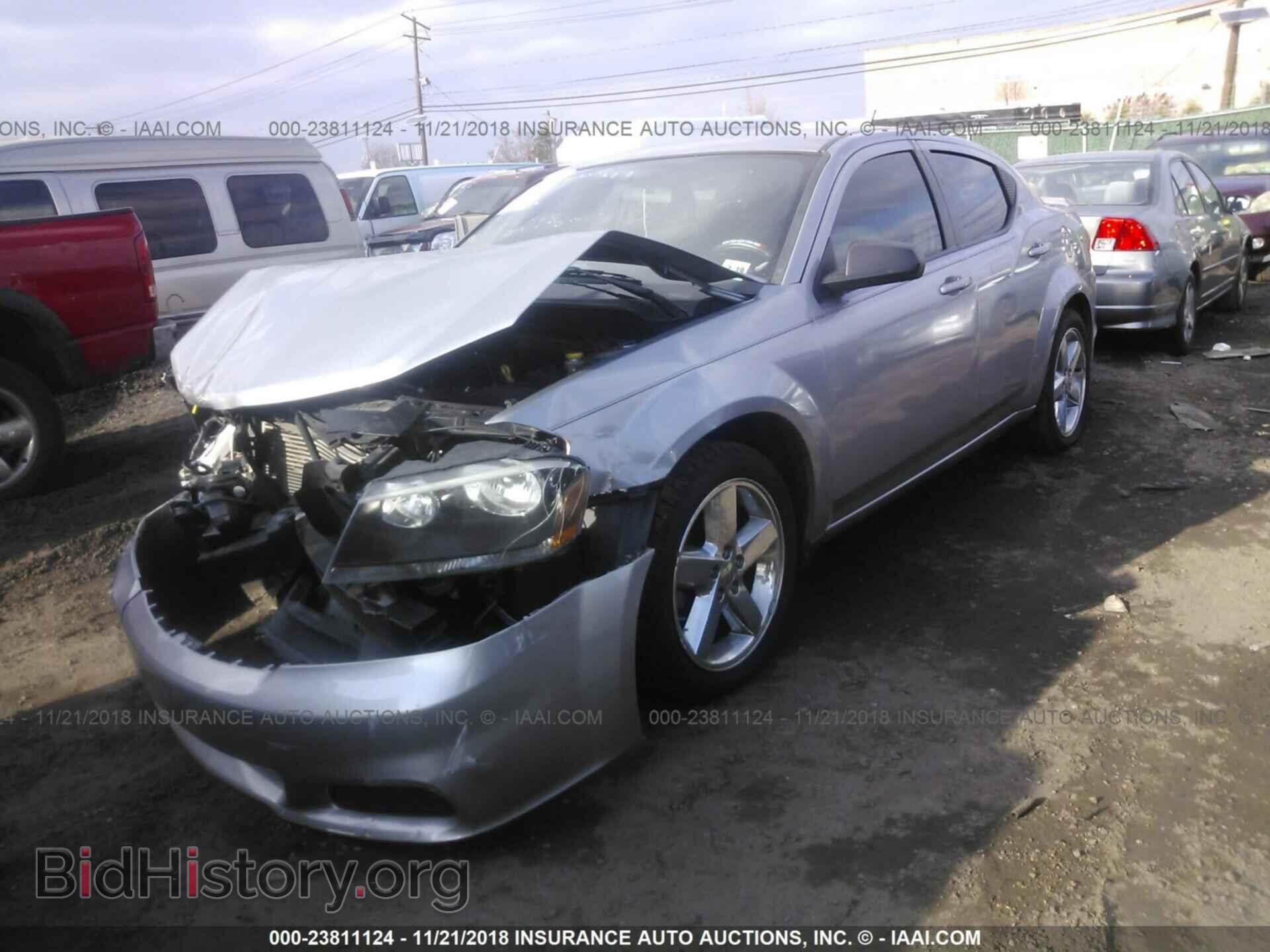2014 DODGE AVENGER - VIN: 1C3CDZAB7EN222040 - Фото 2