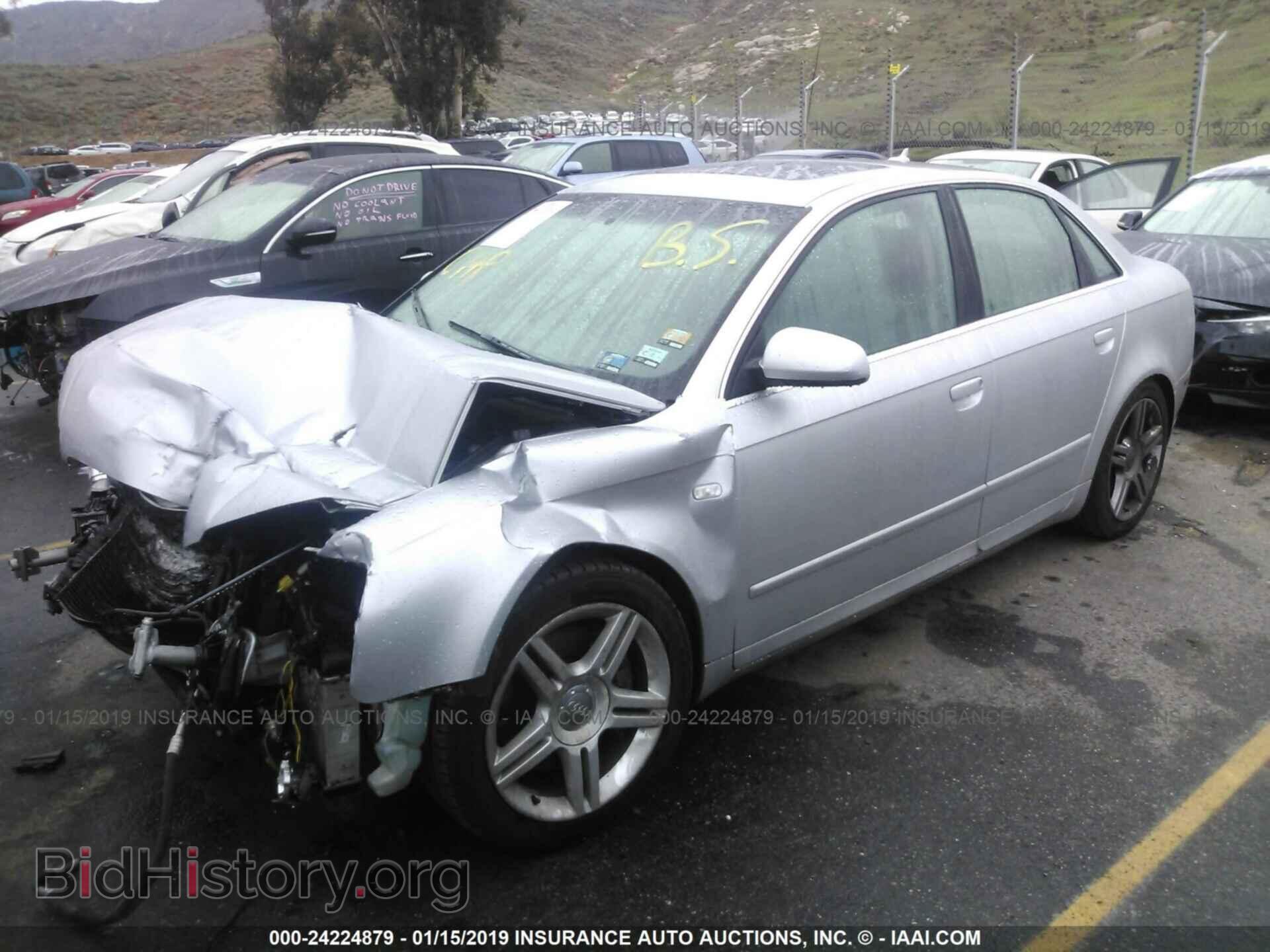 2007 AUDI A4 - VIN: WAUAF78E67A107759 - Photo 2