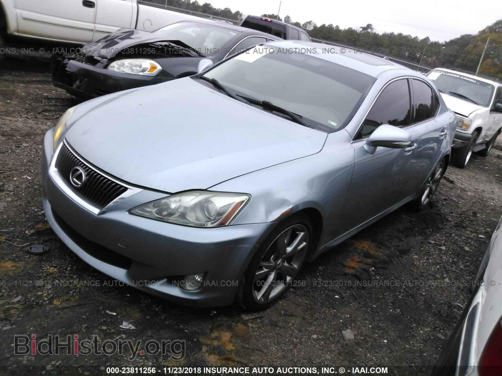 2009 LEXUS IS - VIN: JTHBK262595105185 - Фото 2