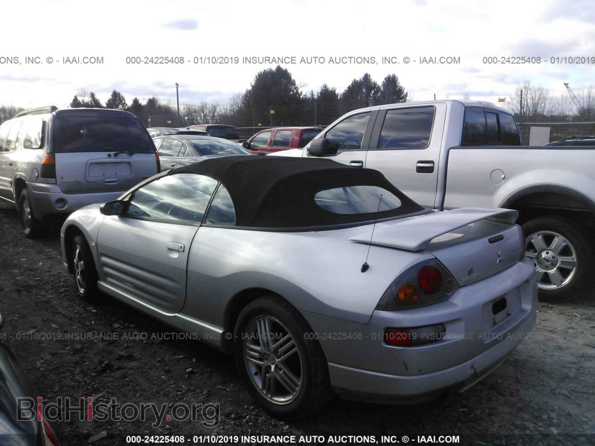 2003 MITSUBISHI ECLIPSE - VIN: 4A3AE55H63E141726 - Фото 3
