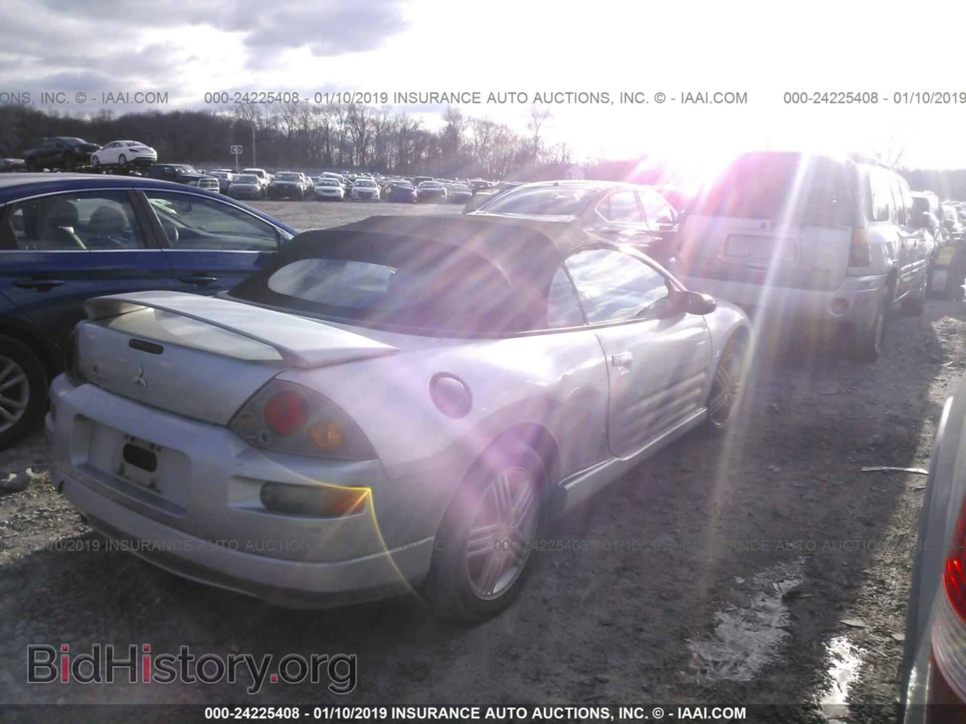 2003 MITSUBISHI ECLIPSE - VIN: 4A3AE55H63E141726 - Фото 4