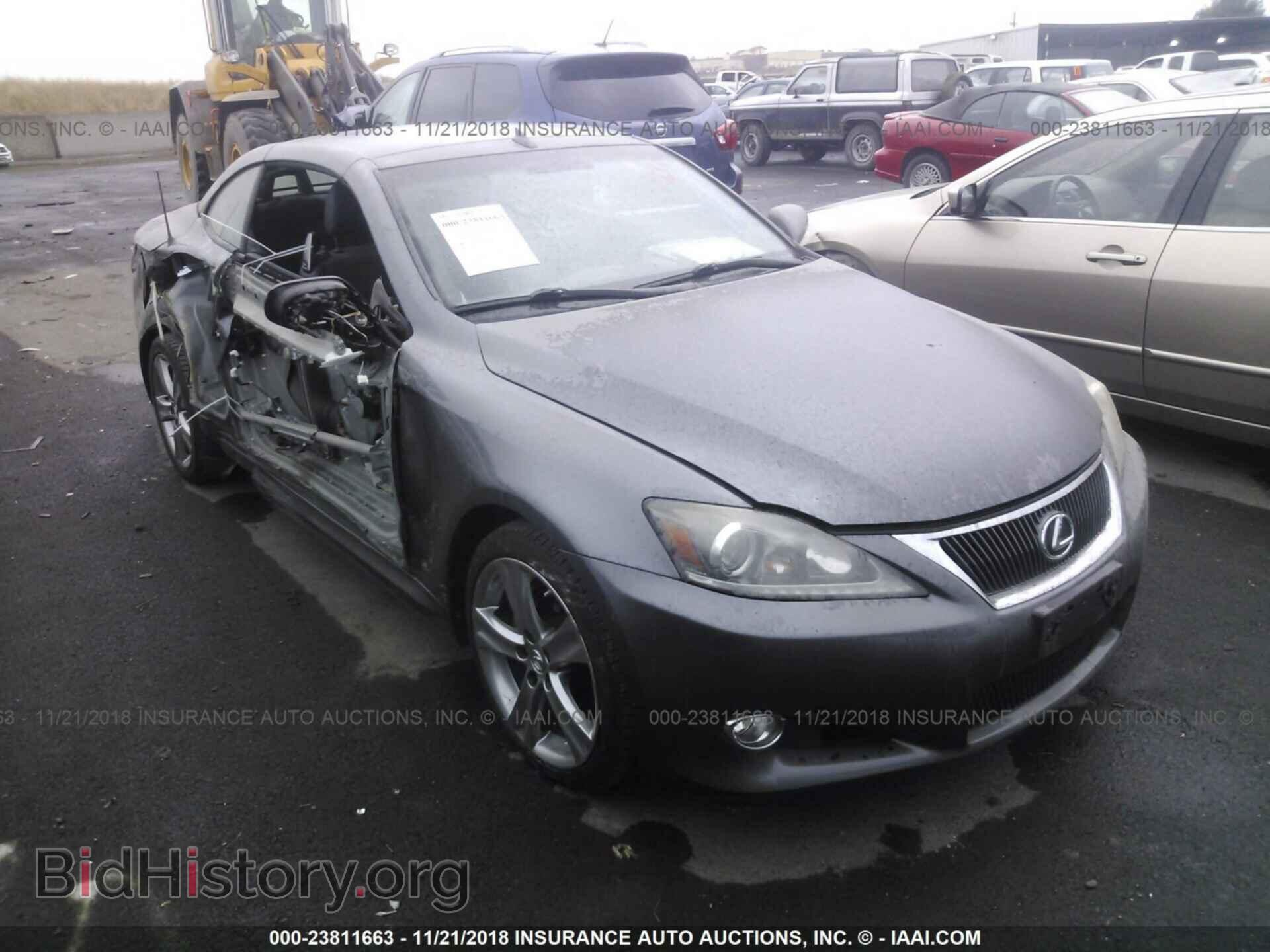 Фотография JTHFF2C20C2525942 - LEXUS IS 2012