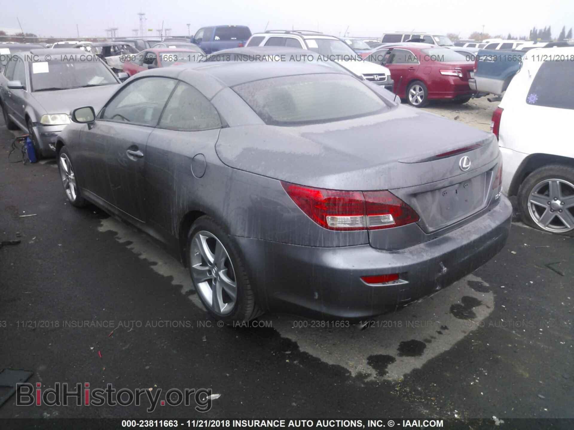 2012 LEXUS IS - VIN: JTHFF2C20C2525942 - Photo 3