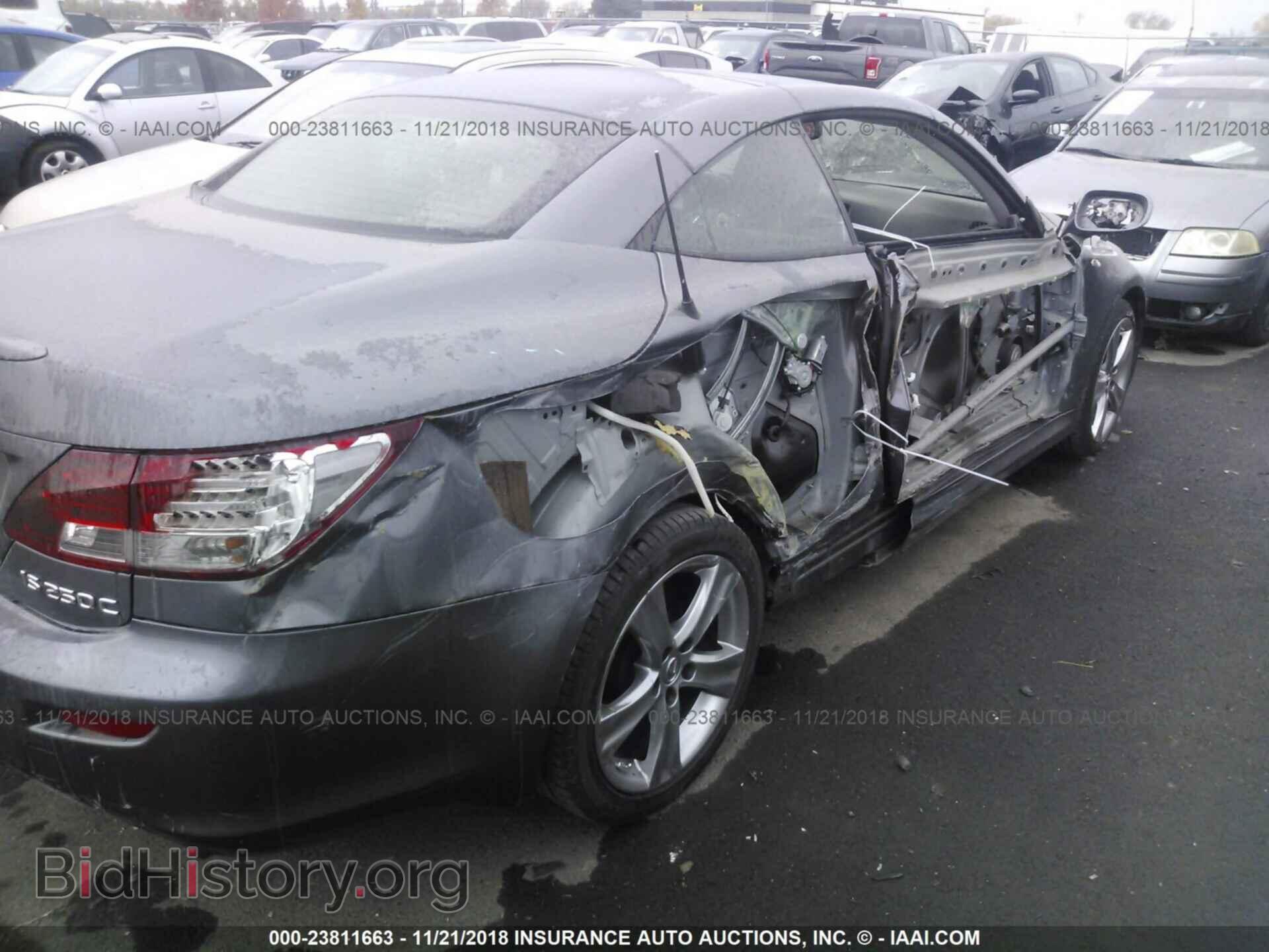 2012 LEXUS IS - VIN: JTHFF2C20C2525942 - Photo 6