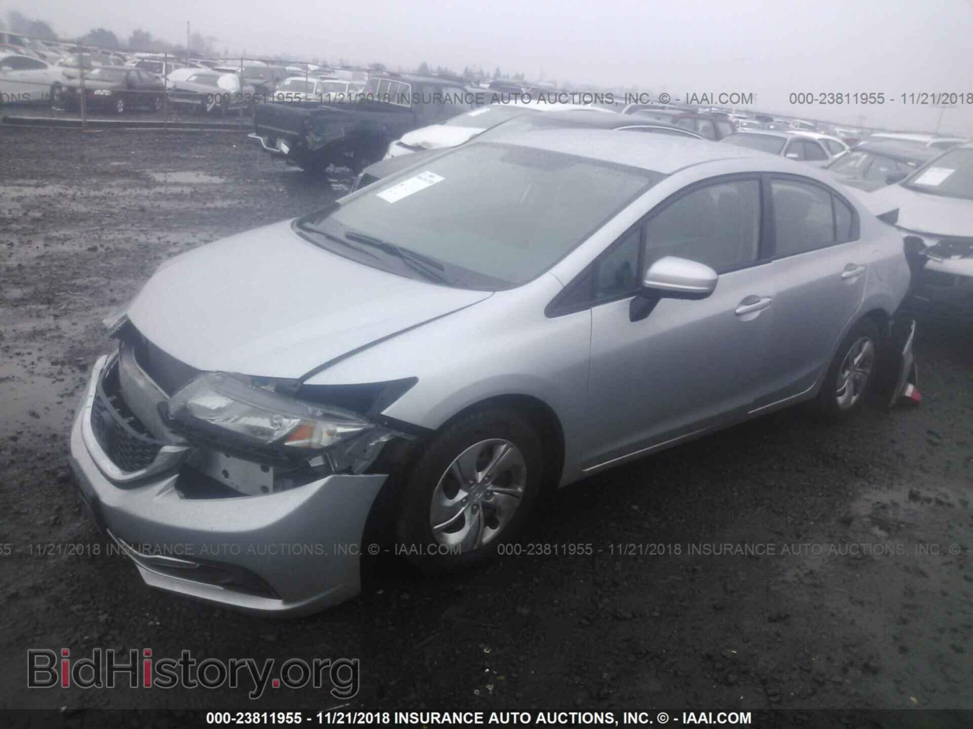 2014 HONDA CIVIC - VIN: 19XFB2F54EE202325 - Фото 2