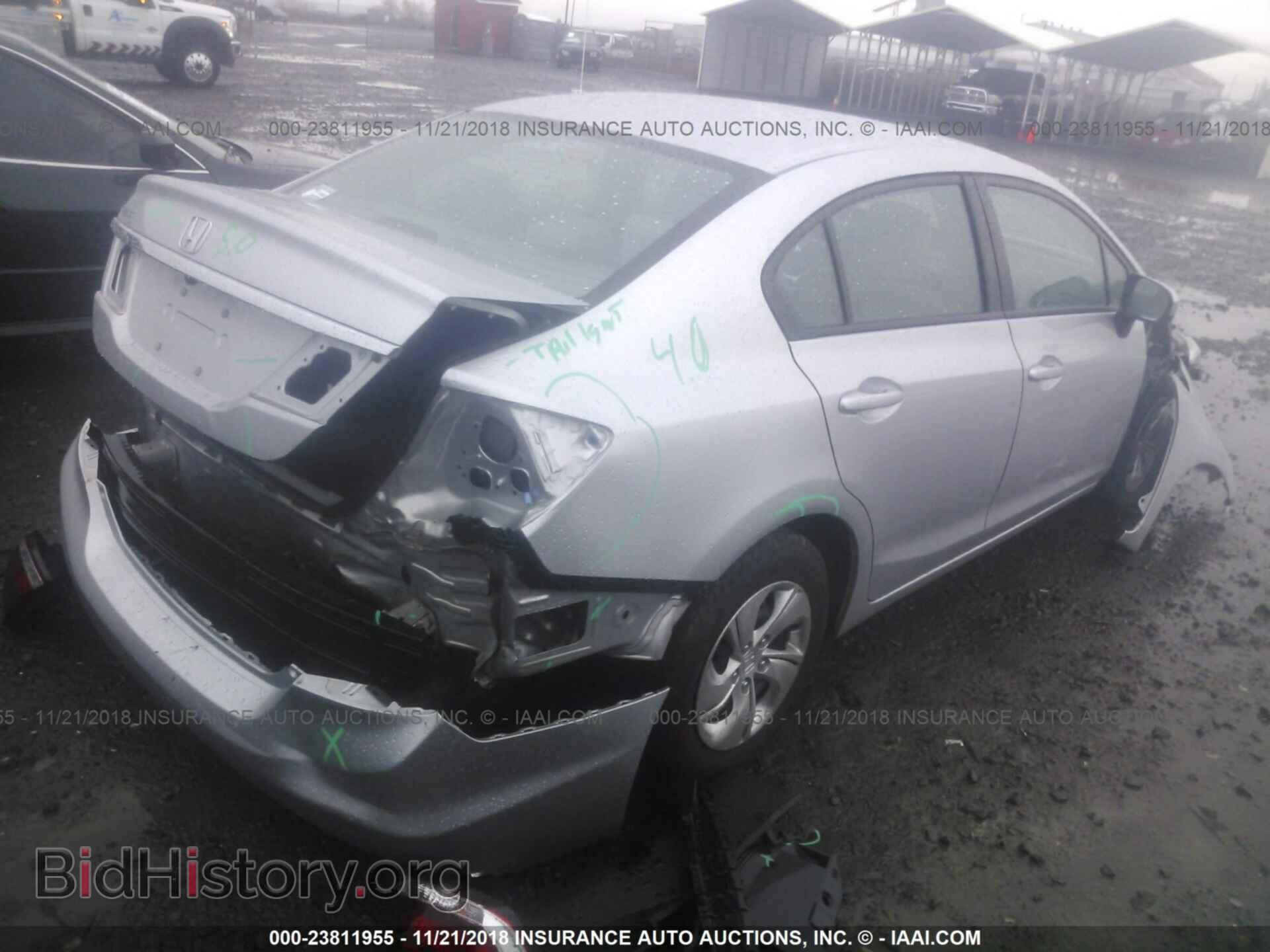 2014 HONDA CIVIC - VIN: 19XFB2F54EE202325 - Фото 4
