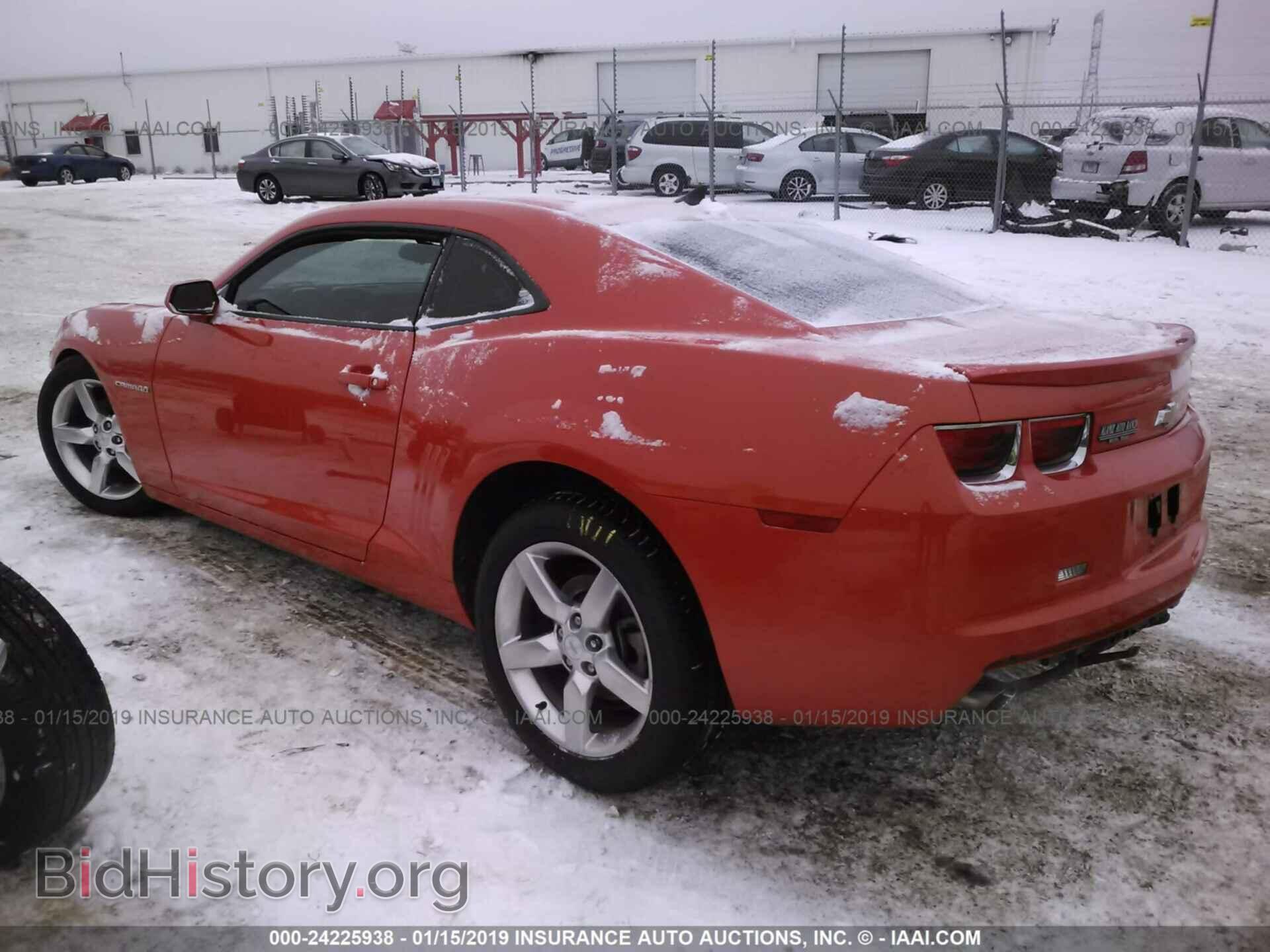 2012 CHEVROLET CAMARO - VIN: 2G1FB1E35C9194234 - Фото 3