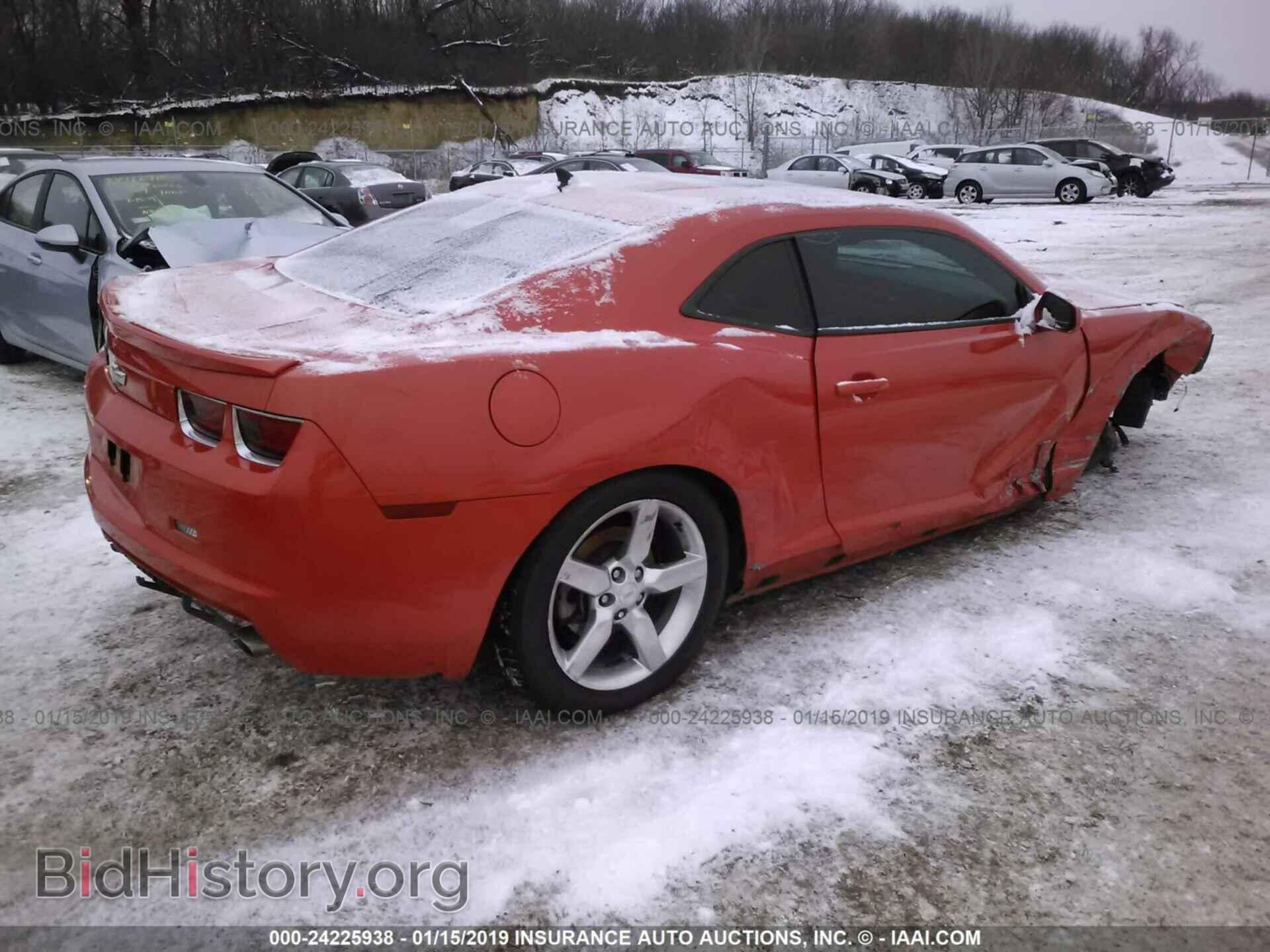 2012 CHEVROLET CAMARO - VIN: 2G1FB1E35C9194234 - Фото 4
