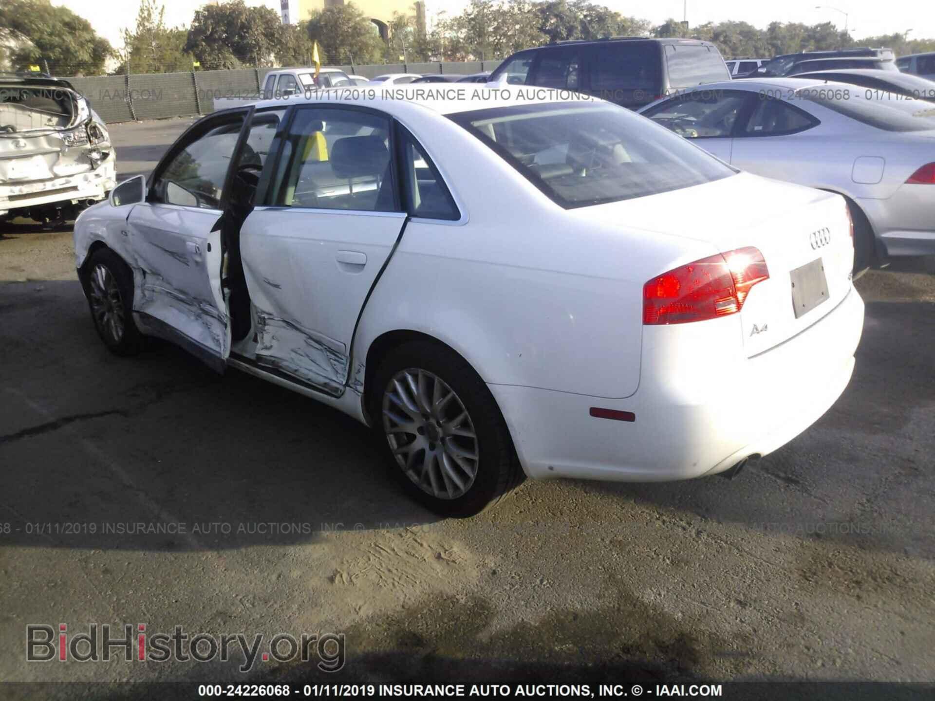 2008 AUDI A4 - VIN: WAUDF78E88A162275 - Фото 3