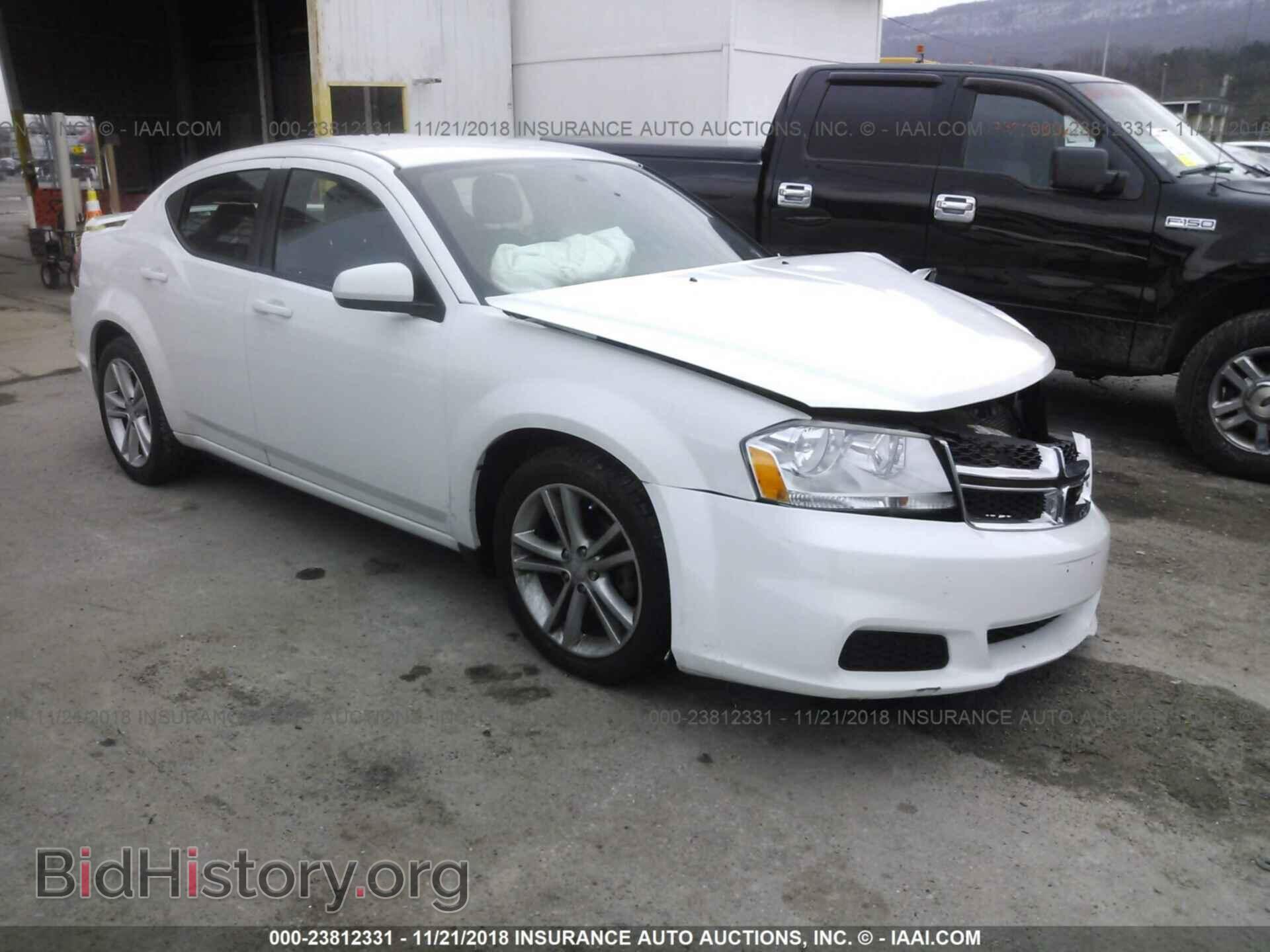 Photo 1C3CDZCBXCN228120 - DODGE AVENGER 2012