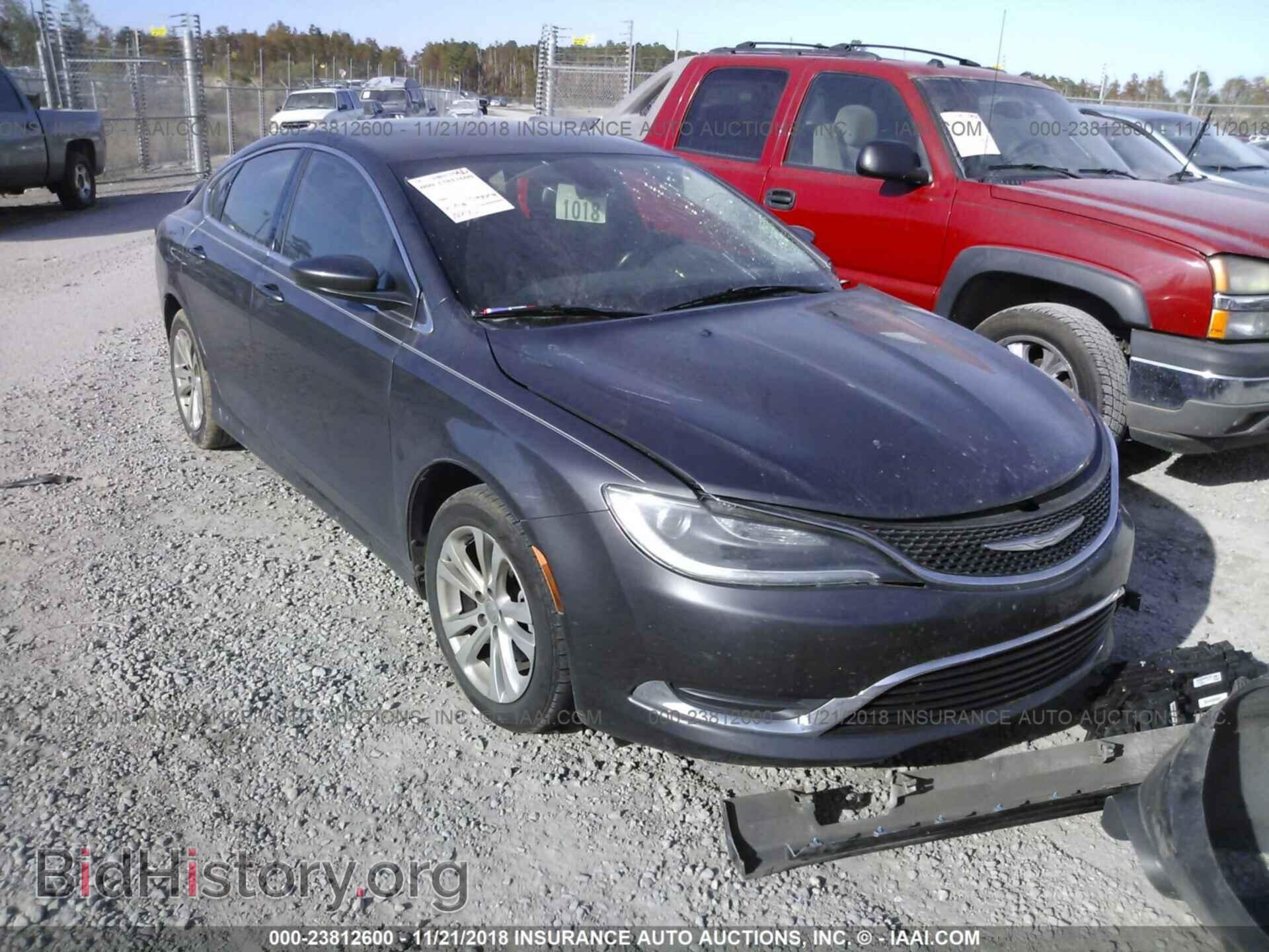 Photo 1C3CCCABXFN688367 - CHRYSLER 200 2015