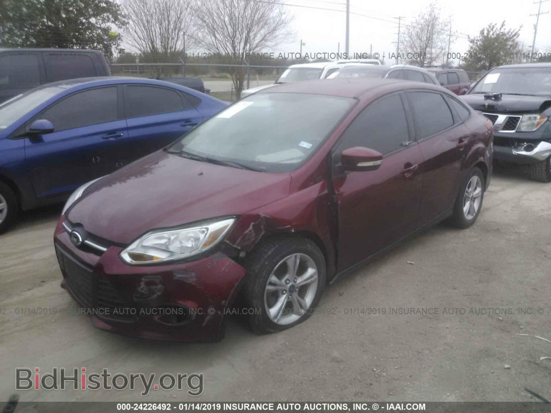 2014 FORD FOCUS - VIN: 1FADP3F2XEL196015 - Фото 2