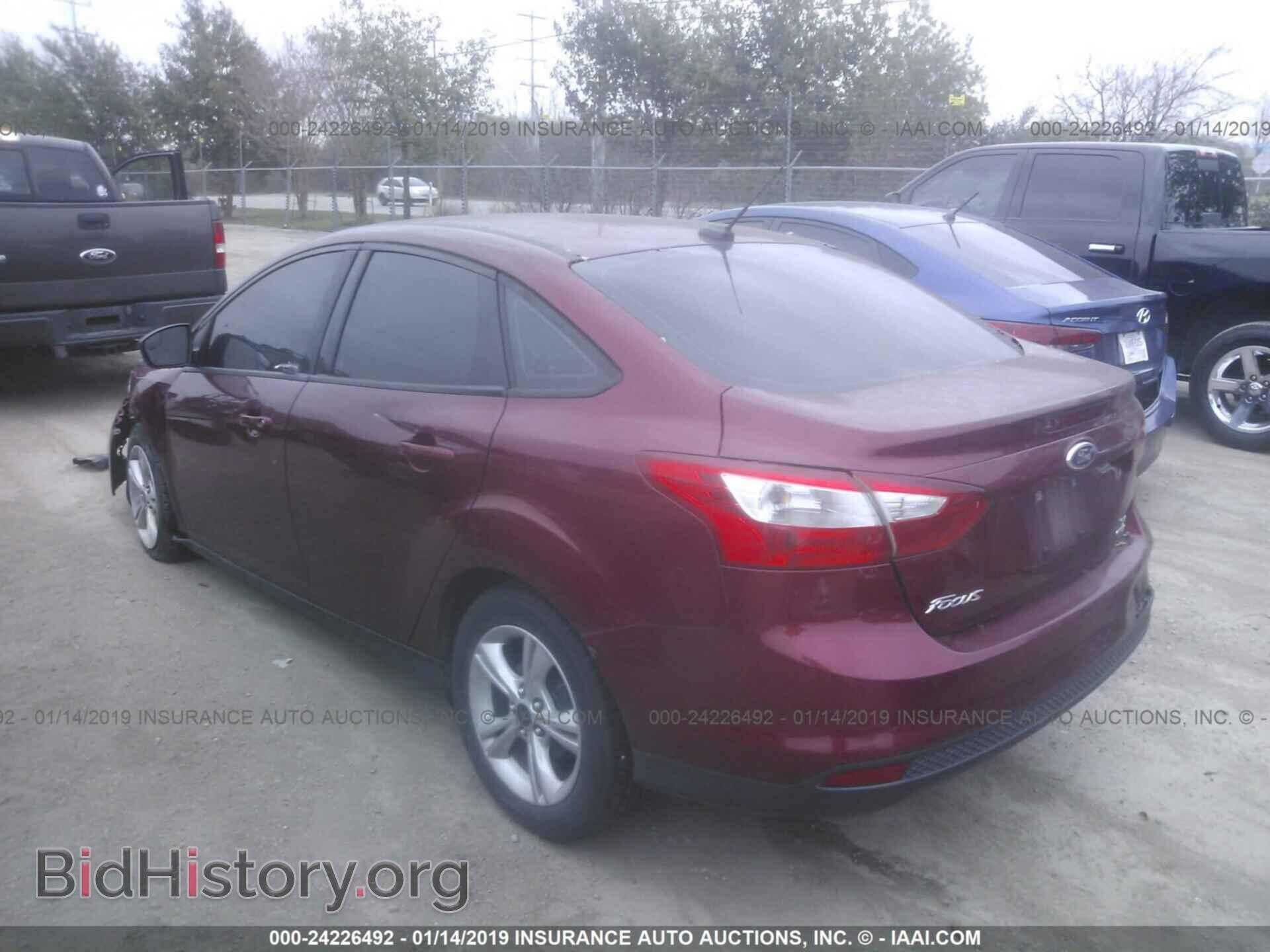 2014 FORD FOCUS - VIN: 1FADP3F2XEL196015 - Фото 3