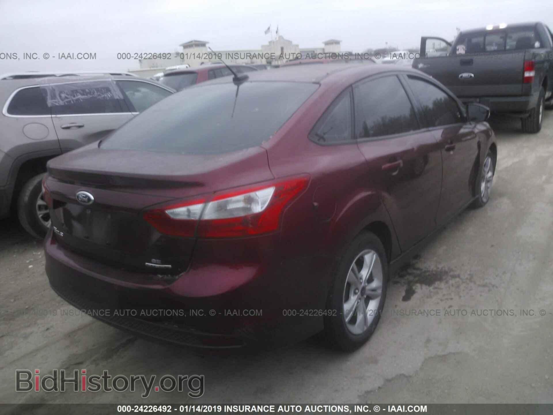 2014 FORD FOCUS - VIN: 1FADP3F2XEL196015 - Фото 4