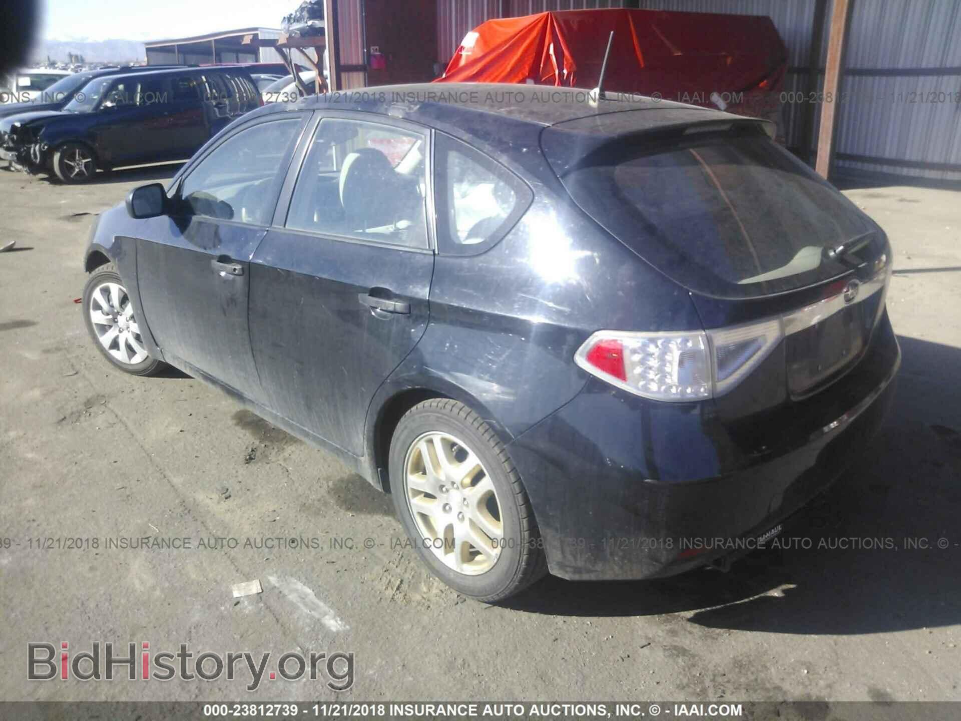 2008 SUBARU IMPREZA - VIN: JF1GH61648H809873 - Фото 3